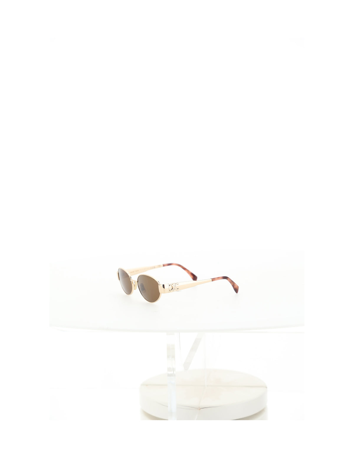 Celine Triomphe Sunglasses - Rose Gold / Brown