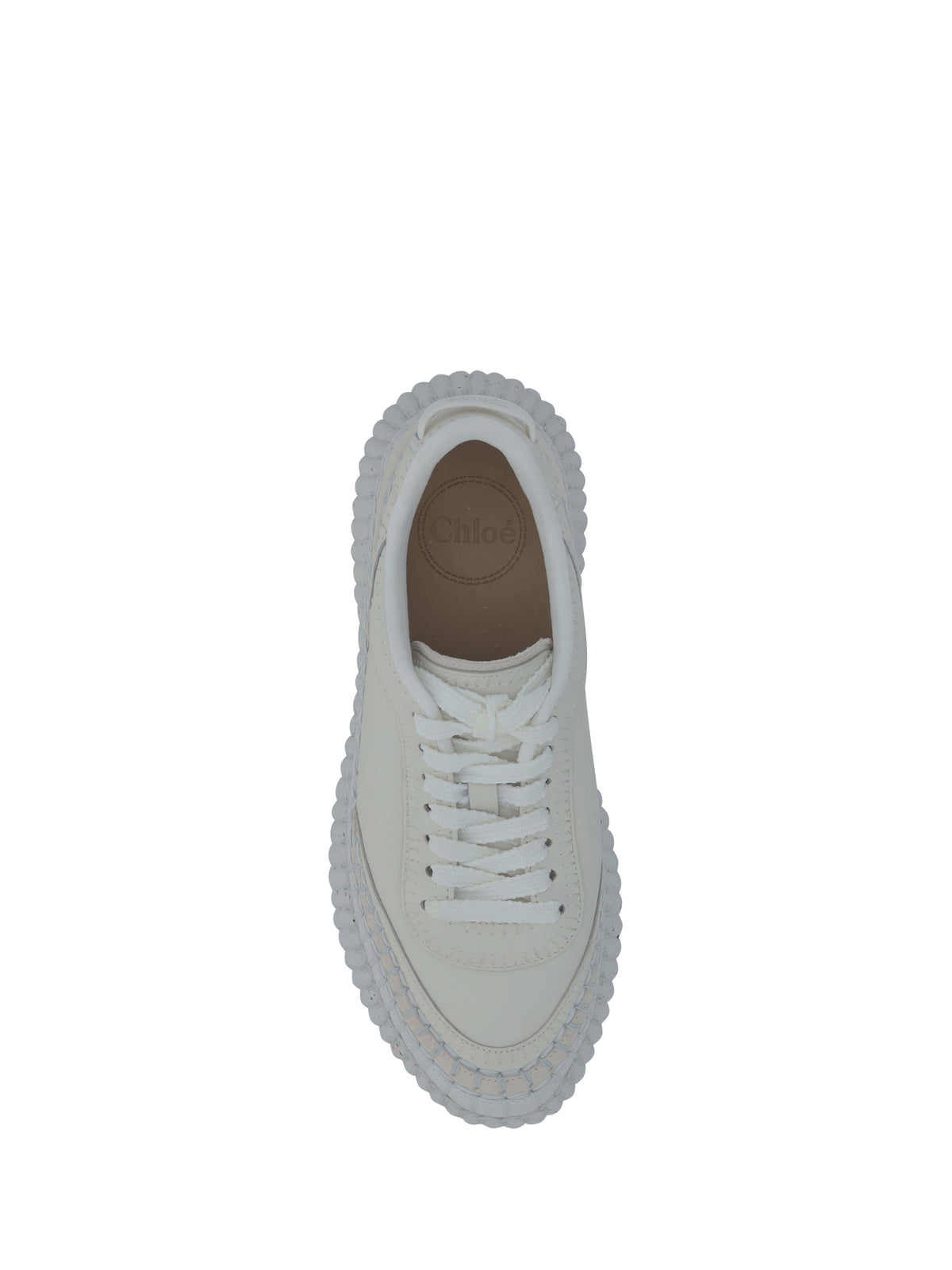 Chloé Nama Sneakers - Brilliant White