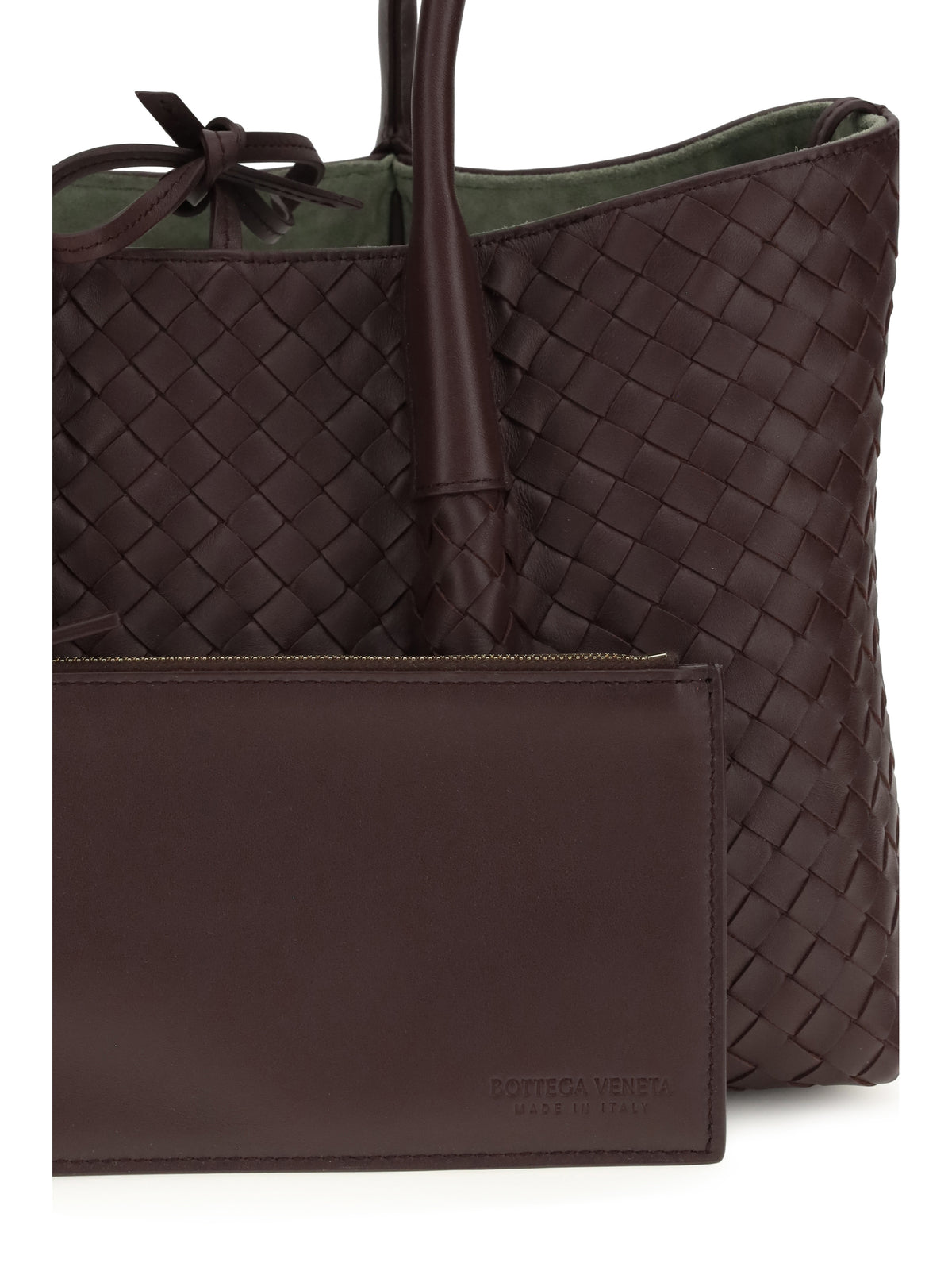 Bottega Veneta Pinacoteca Tote Bag - Dark Barolo/Pick-M B