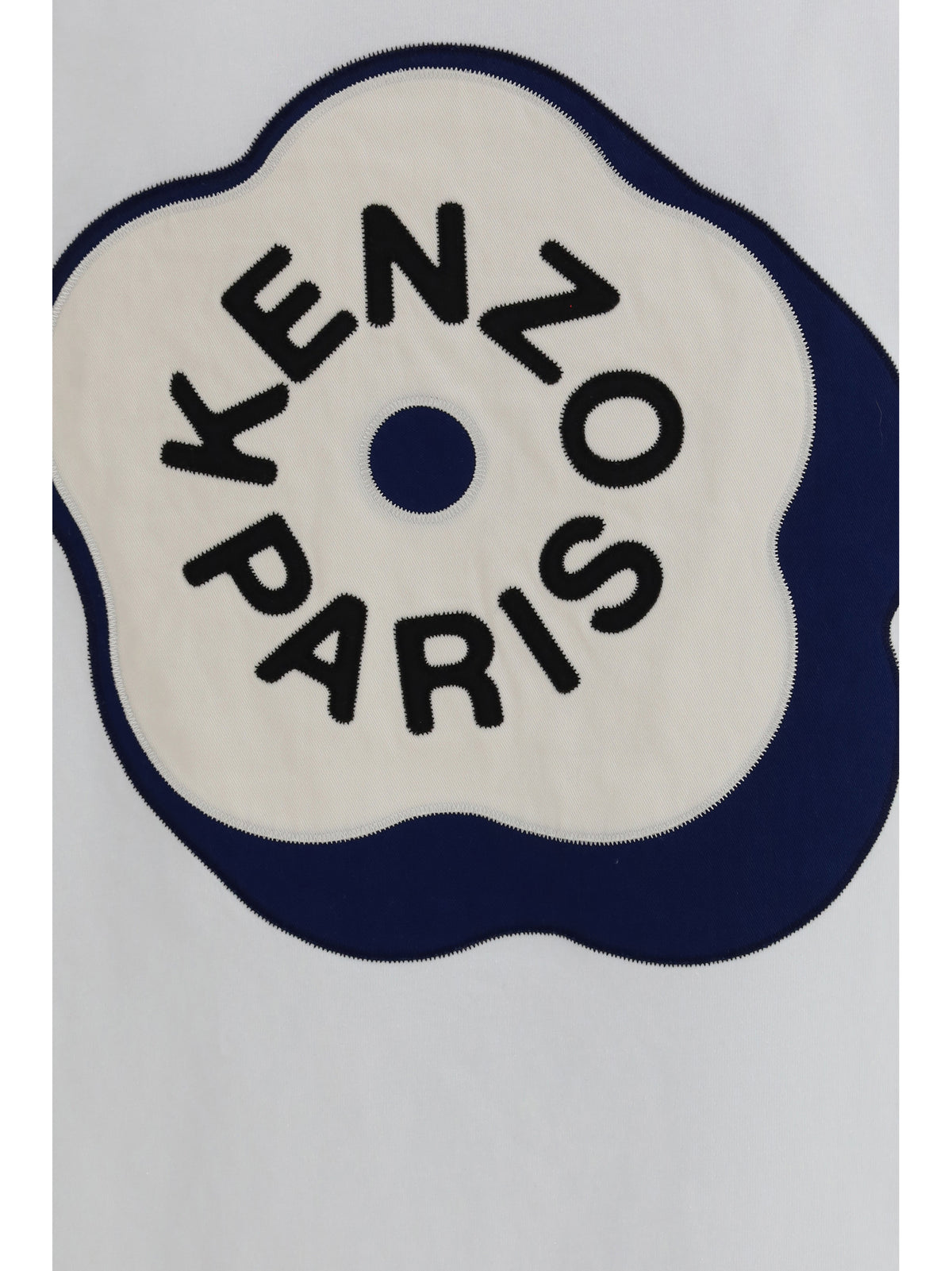 Kenzo Boke Flower 2.0 embroidered cotton T-shirt - White