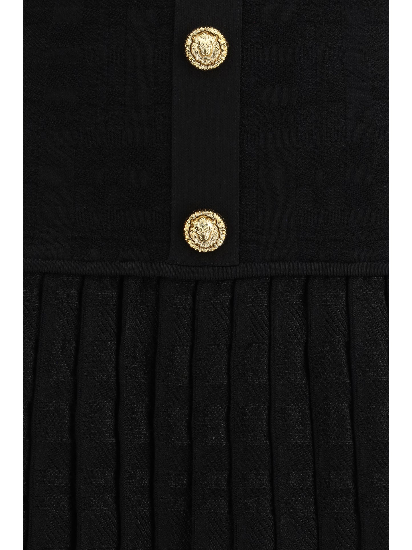 BALMAIN Pleated mini Dress