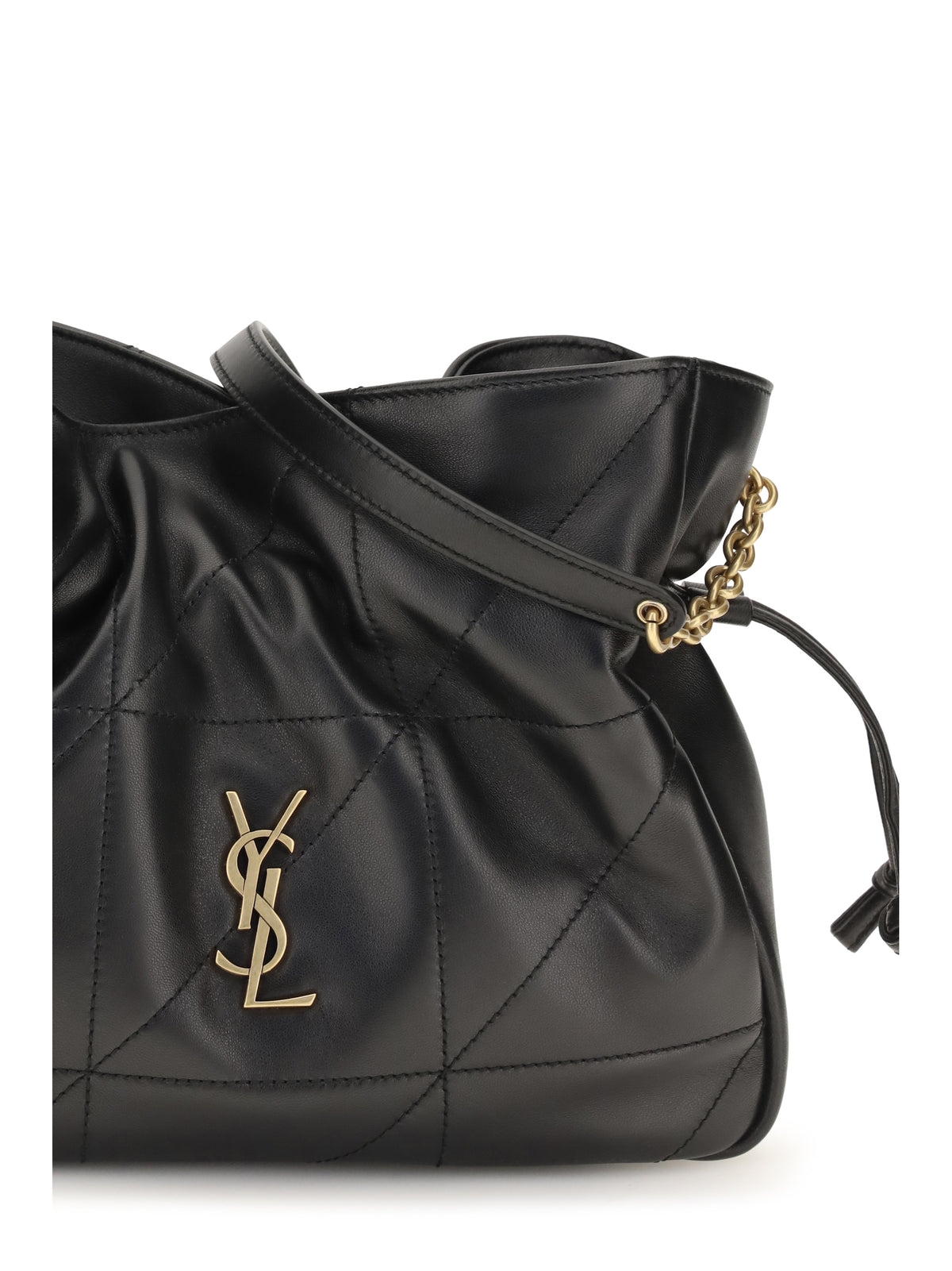Saint Laurent Jamie pouch with strap - Black