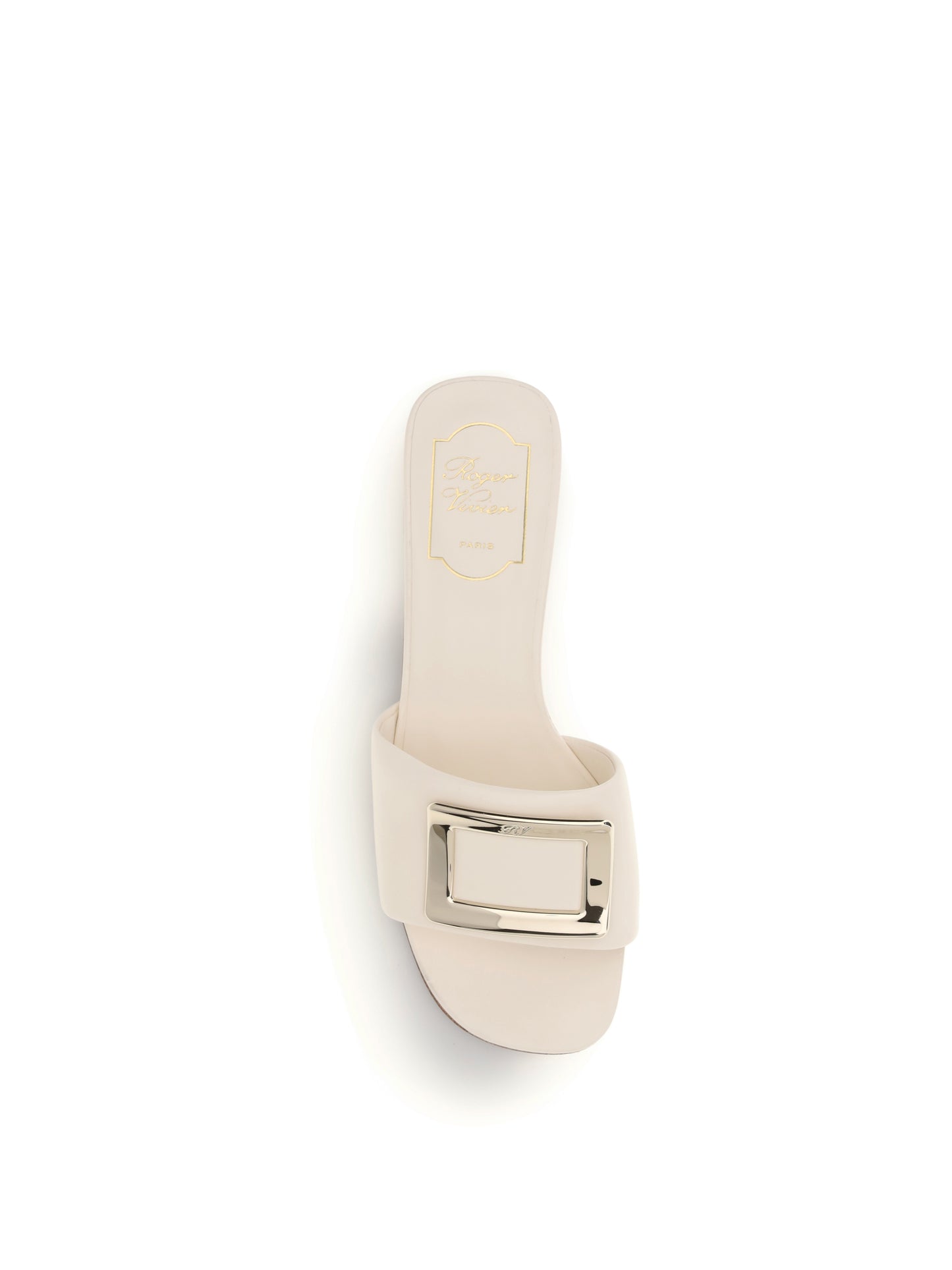 ROGER VIVIER Leather slide Sandals