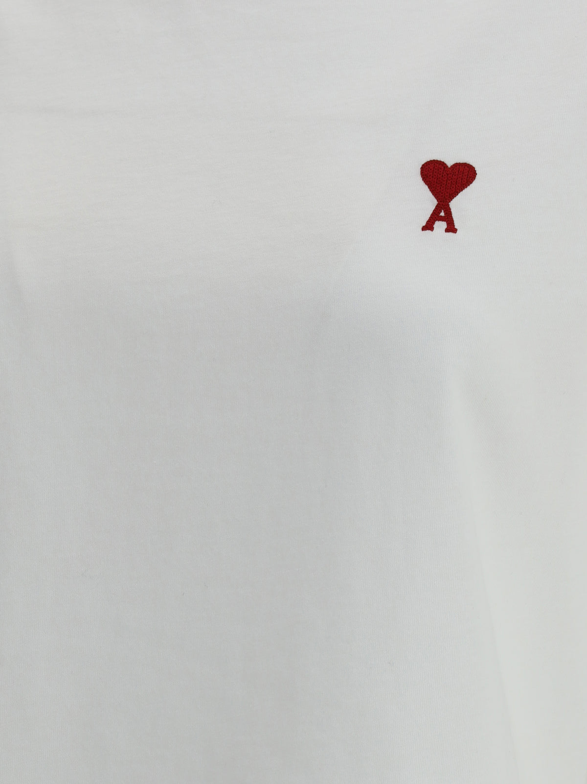 Ami Paris Logo T-shirt - Blanc