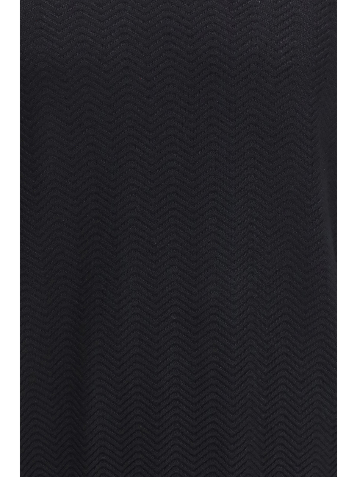 Giorgio Armani Short-sleeved cotton and silk Sweater - Black