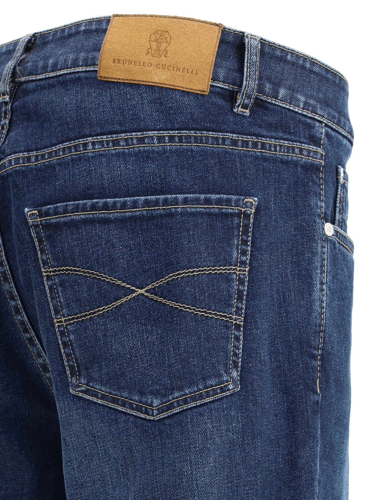 Brunello Cucinelli Straight Jeans - Denim Dark