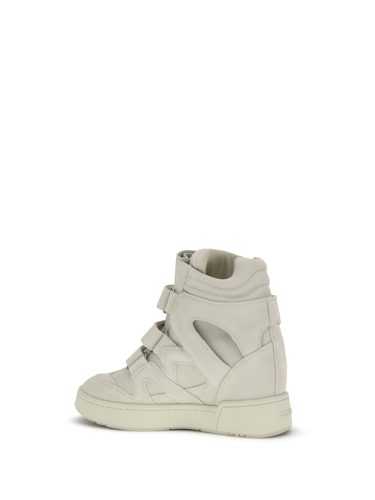 Isabel Marant Wedge leather Sneakers IM3-GZ - Ecru