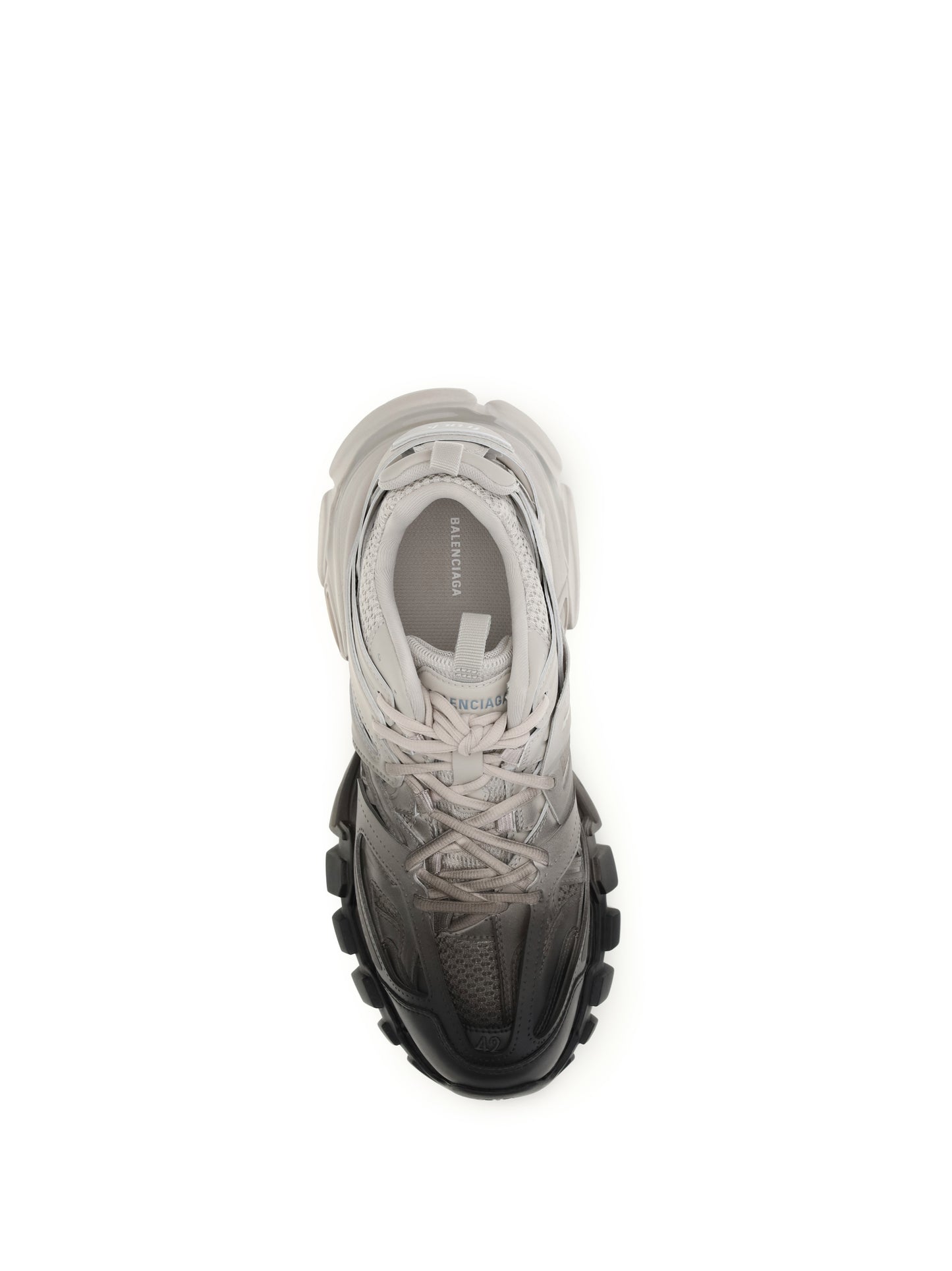 Balenciaga Track Gradient Sneakers - Black / White