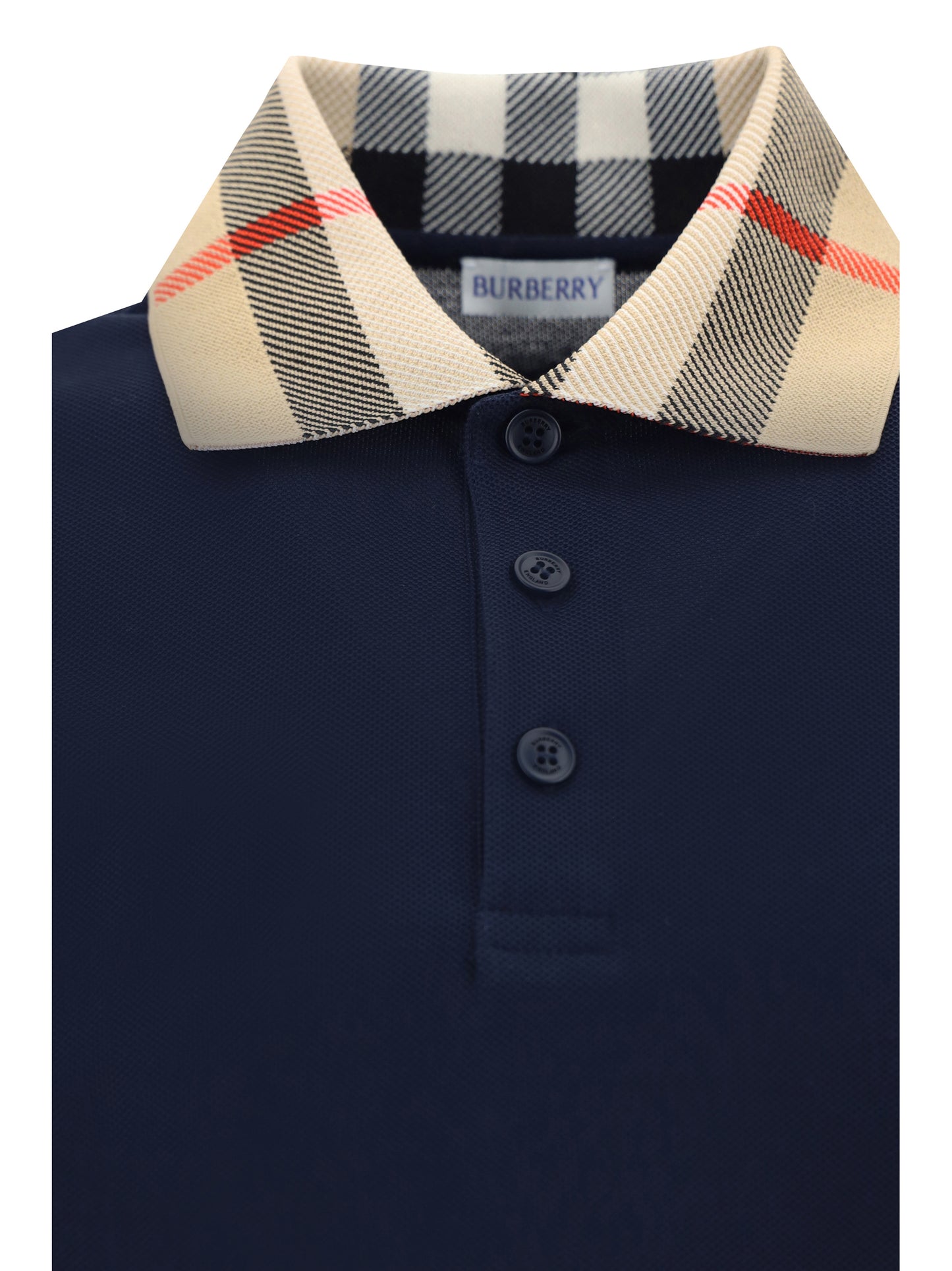 BURBERRY Cody long sleeve cotton Polo