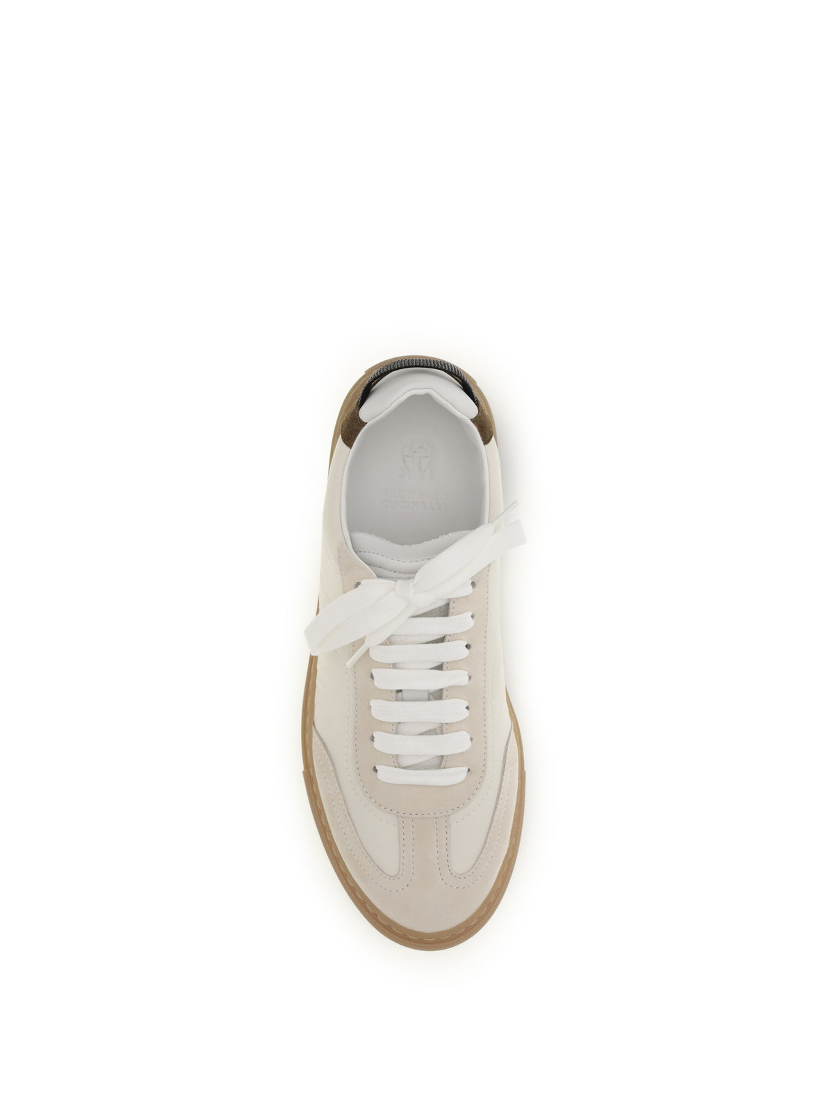 Brunello Cucinelli Suede Sneakers - Ivory