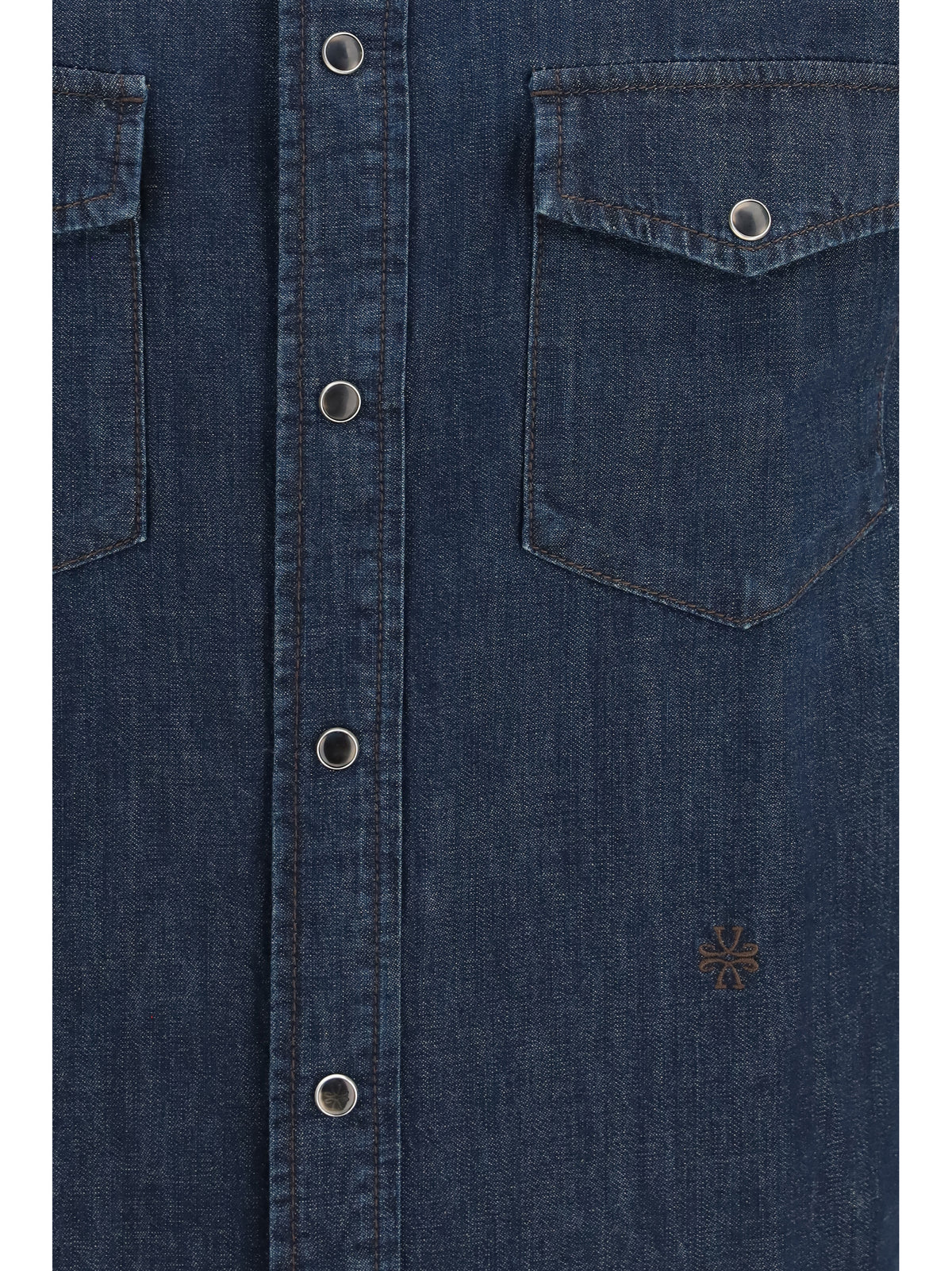 Jacob Cohen R2 Western cotton-denim Shirt - 100D