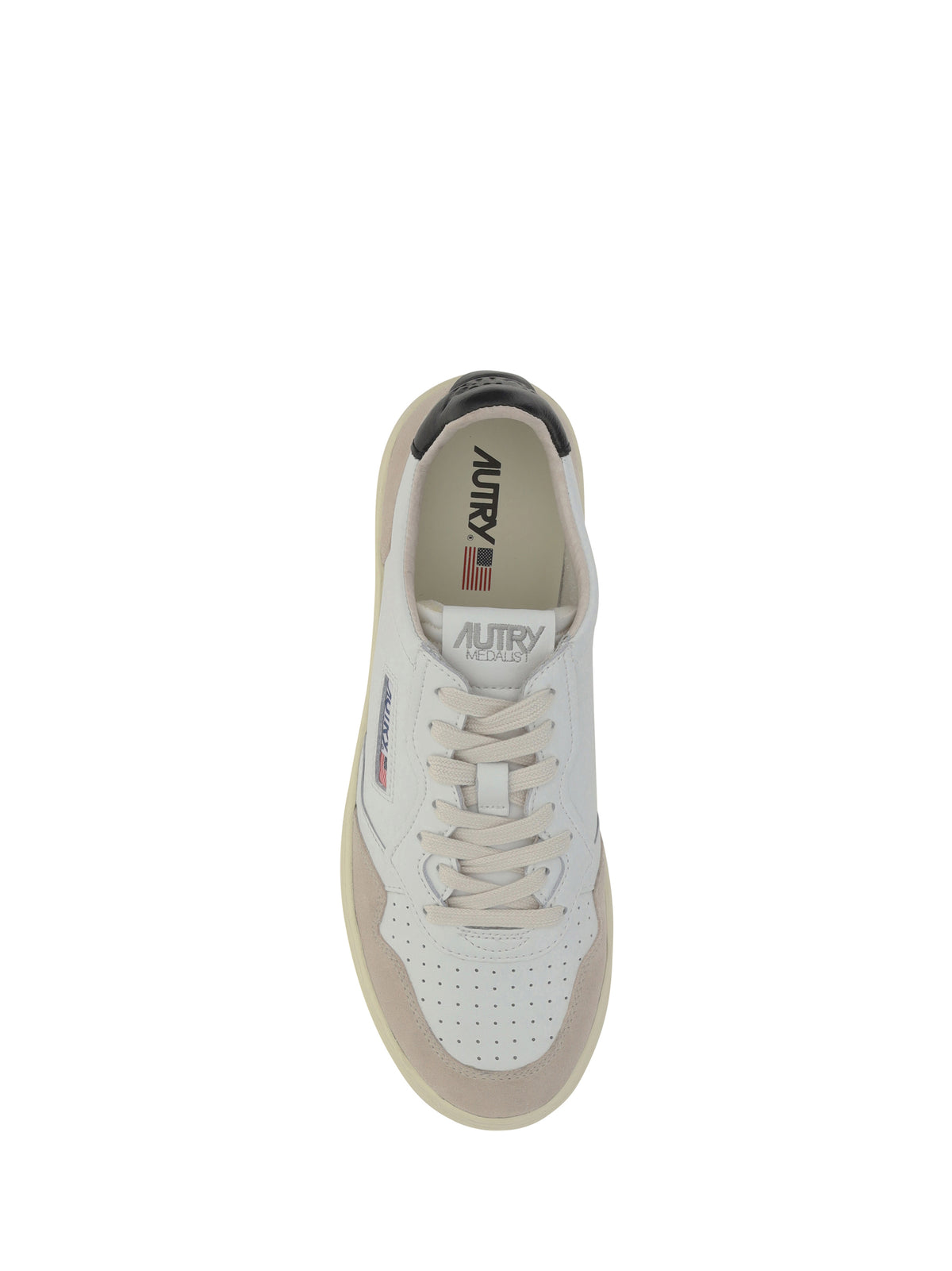 Autry Medialist Sneakers - Wht/Blk