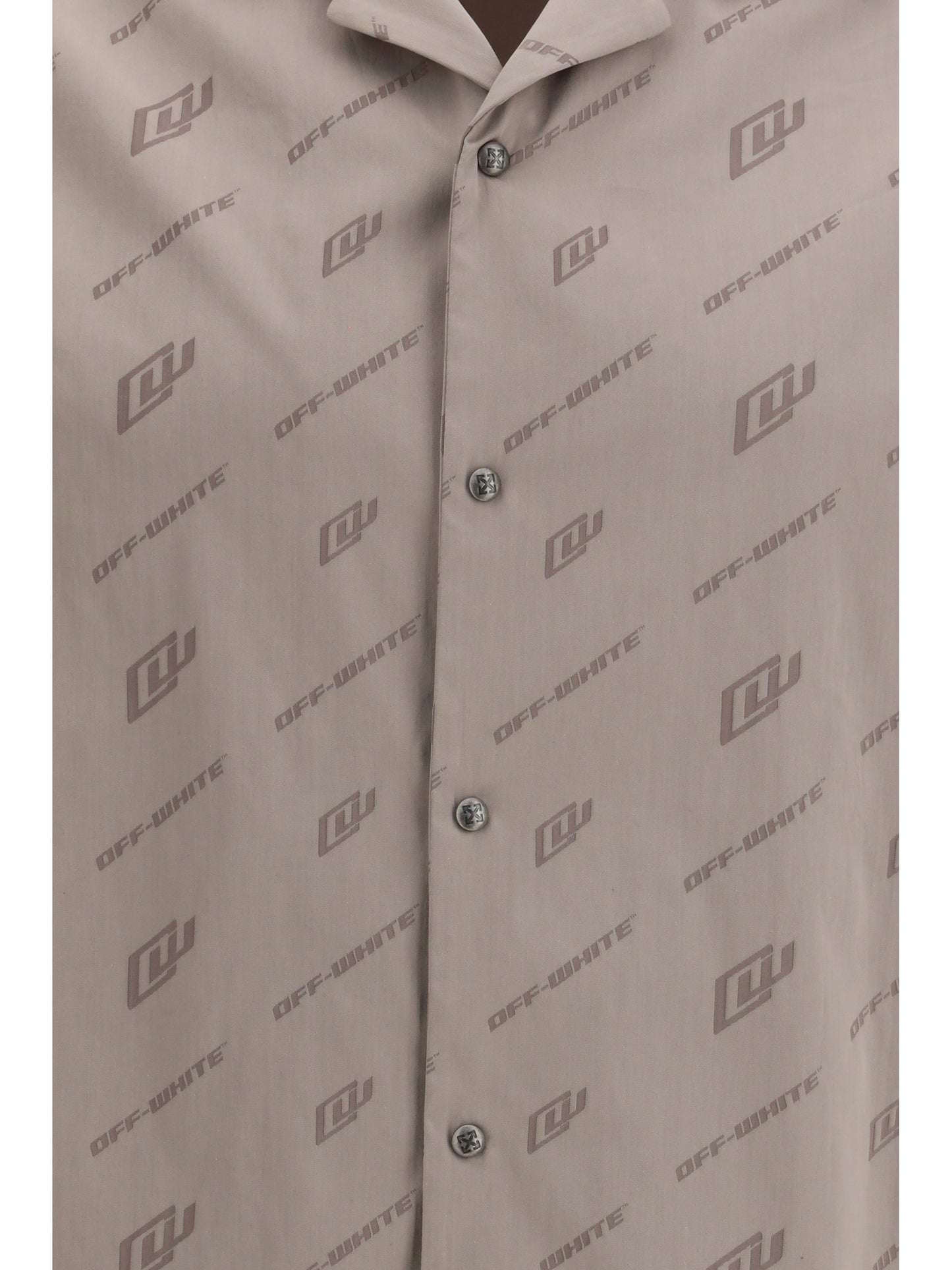 OFF-WHITE Printed Bowling Shirt
