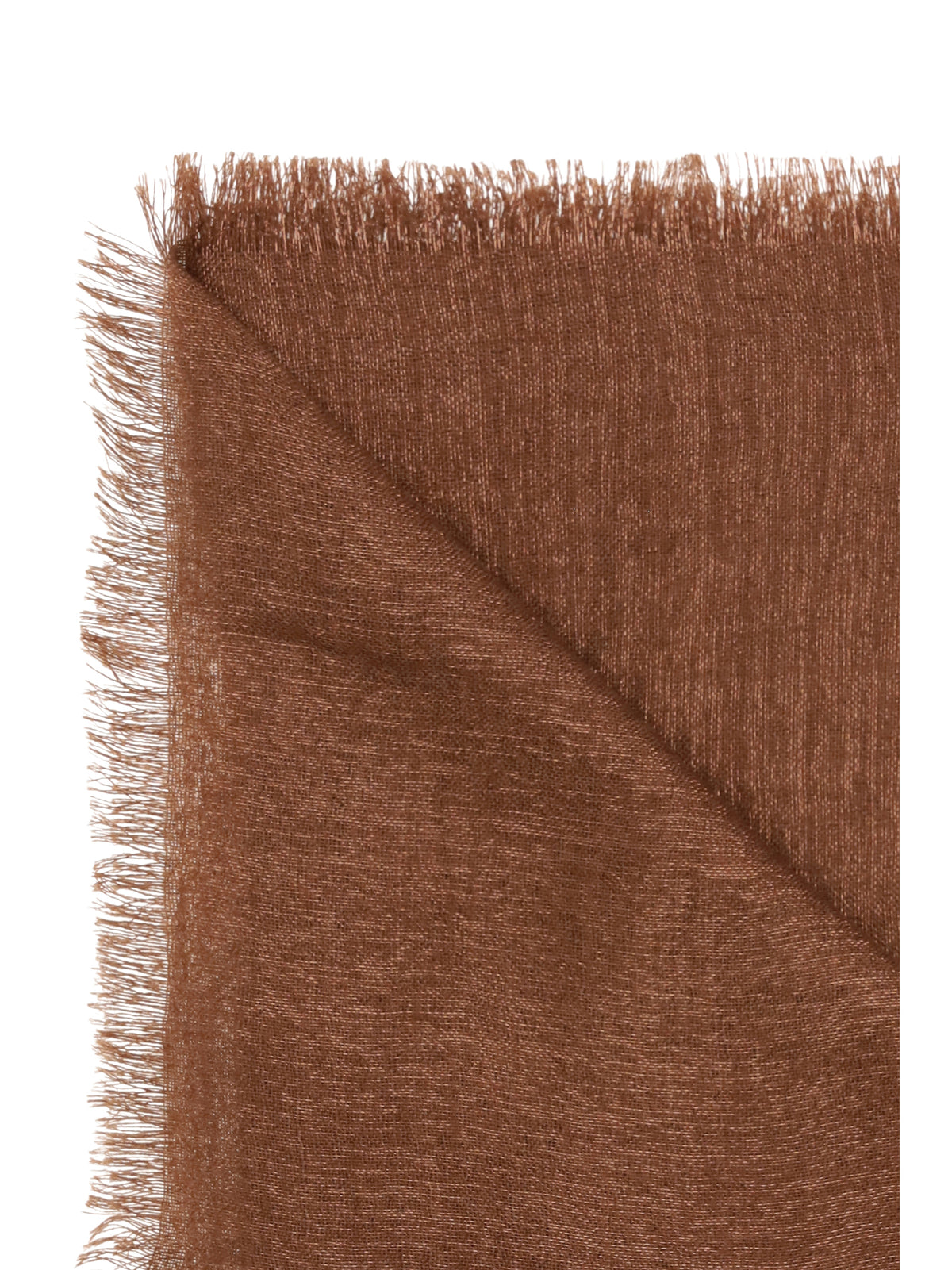 Brunello Cucinelli Silk and cashmere Scarf - Fire Brick