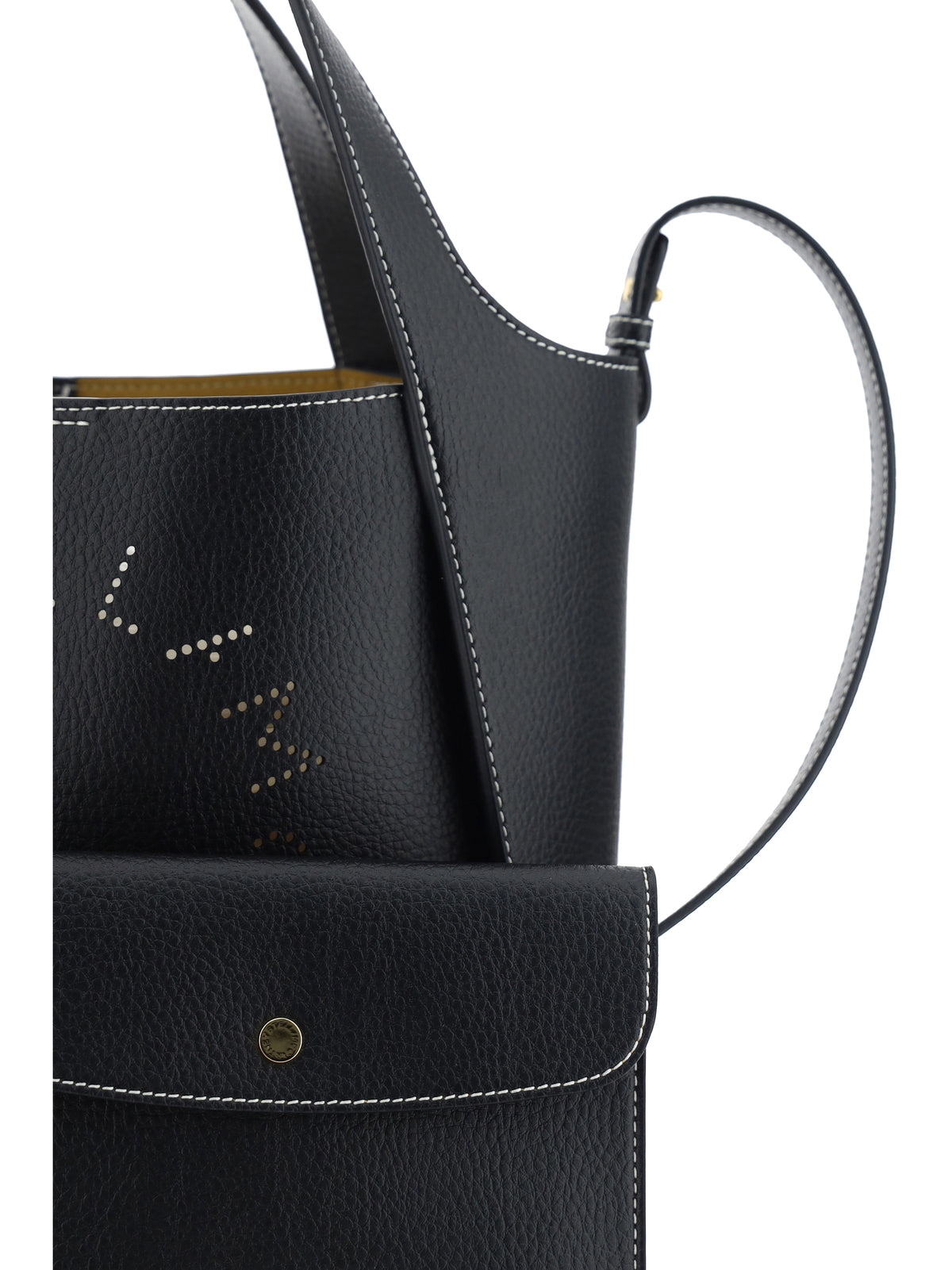 Stella Mccartney Faux leather Shoulder Bag - Black