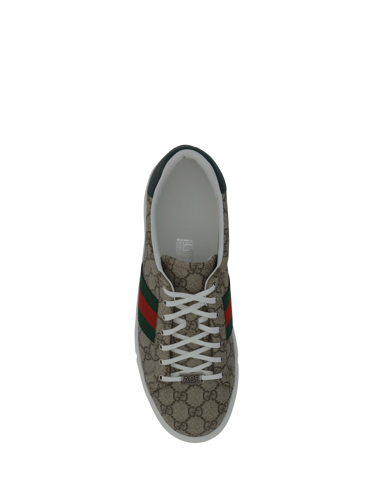 Gucci GG Supreme Sneakers - Bei-Ebony/Vrv/Green