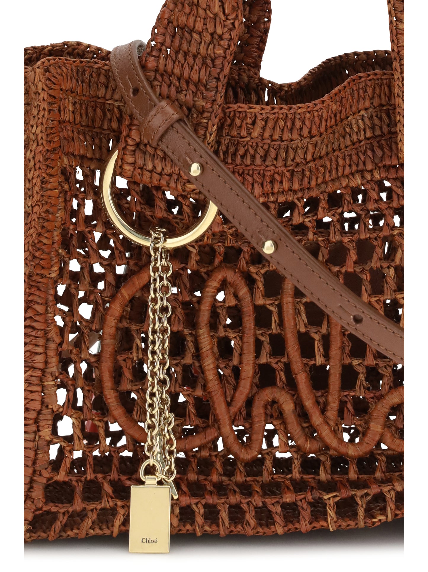 CHLOÉ Small Summer Banana East-West Tote Bag