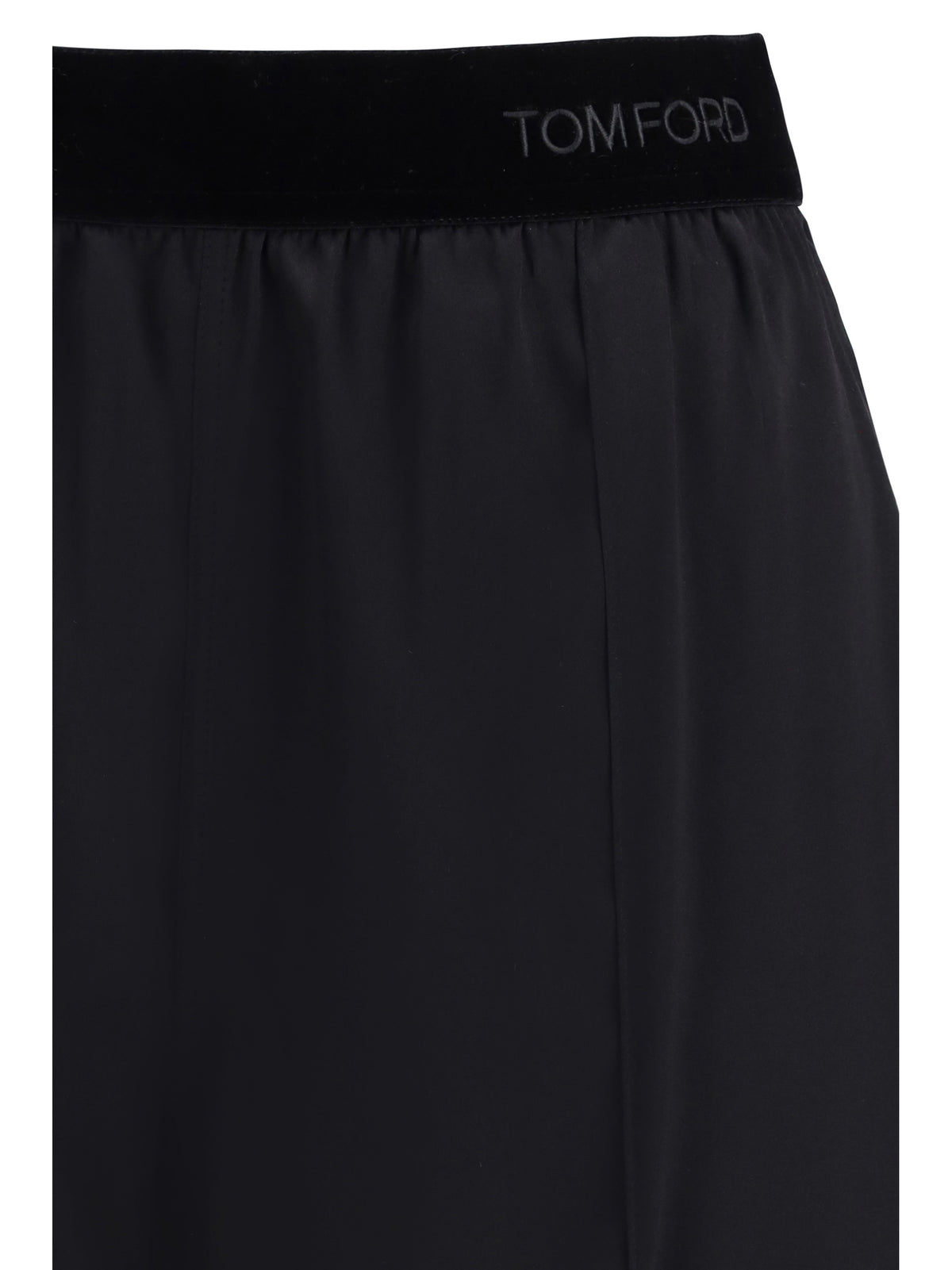 Tom Ford Stretch silk satin Pants - Black