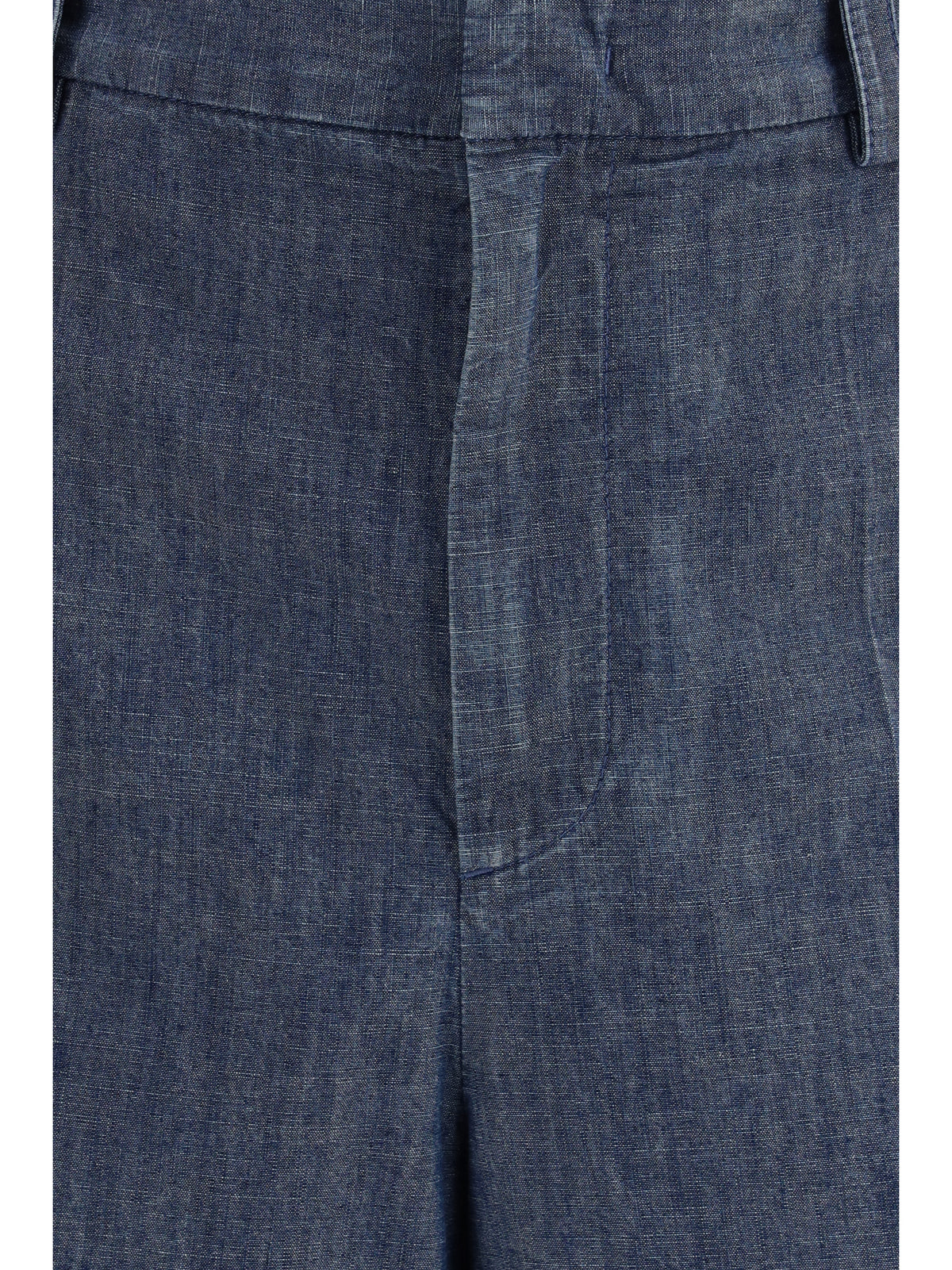 Jil Sander Cotton Bermuda - Indigo