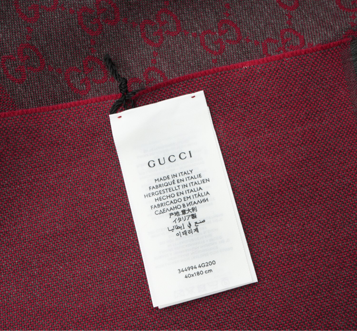 Gucci GG scarf