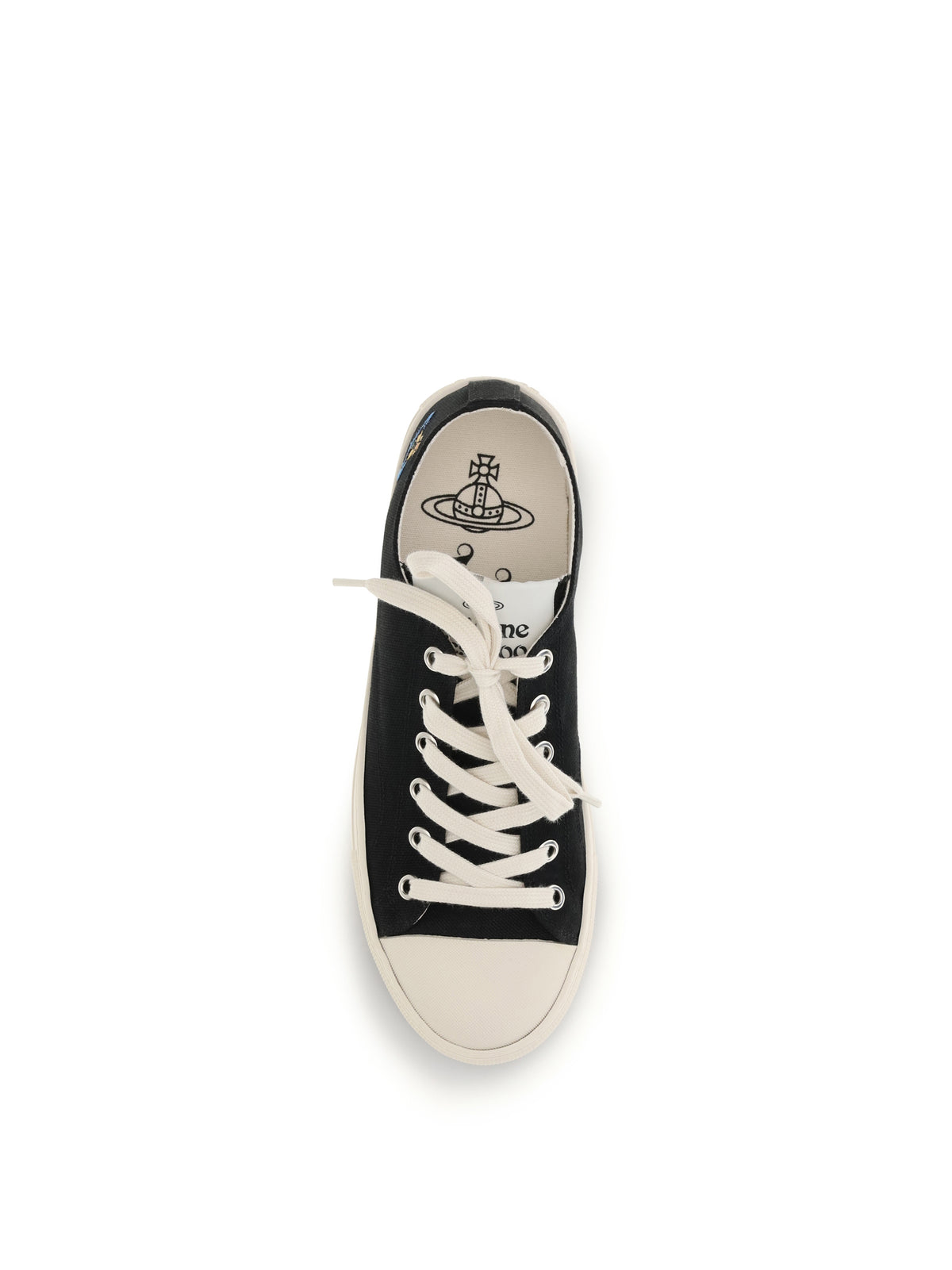 Vivienne Westwood Plimsoll Sneakers - Black/Multicolor Orb