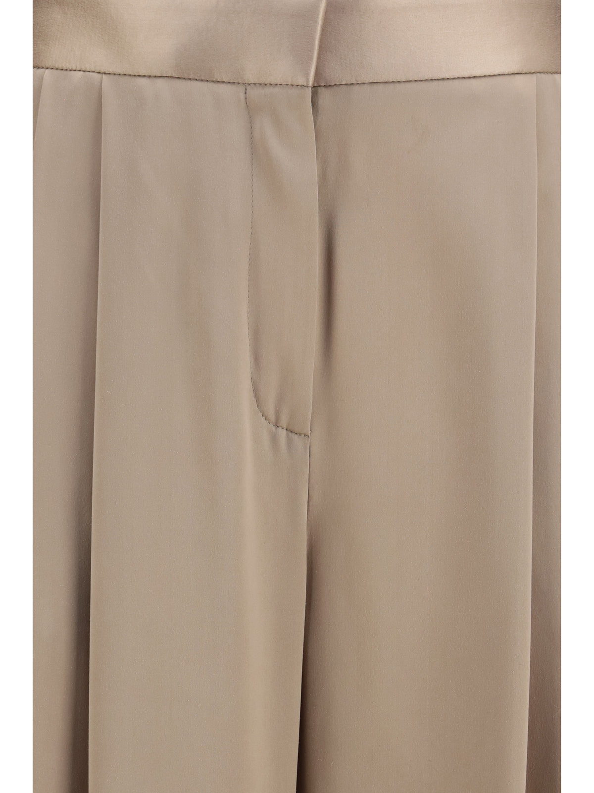 Tom Ford Straight silk Pants - Desert Taupe