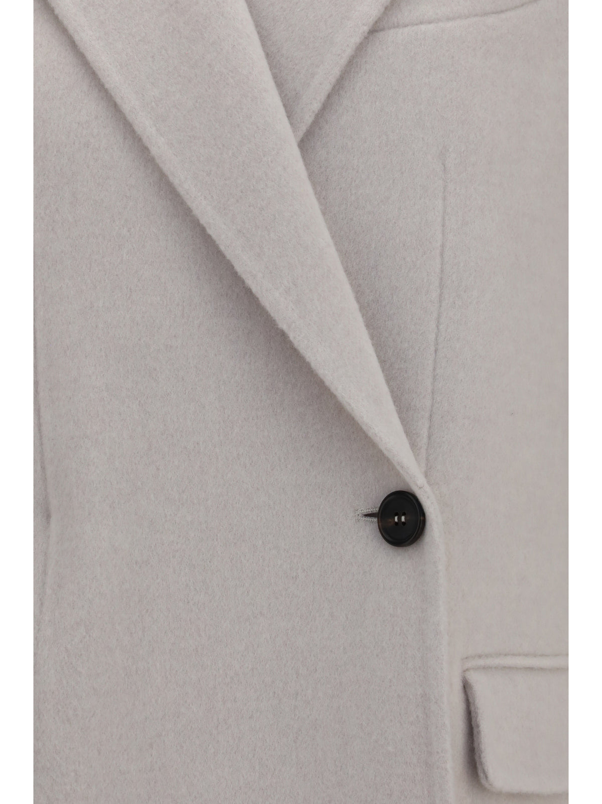 Brunello Cucinelli Single-breasted wool and cashmere Jacket - Chiglia