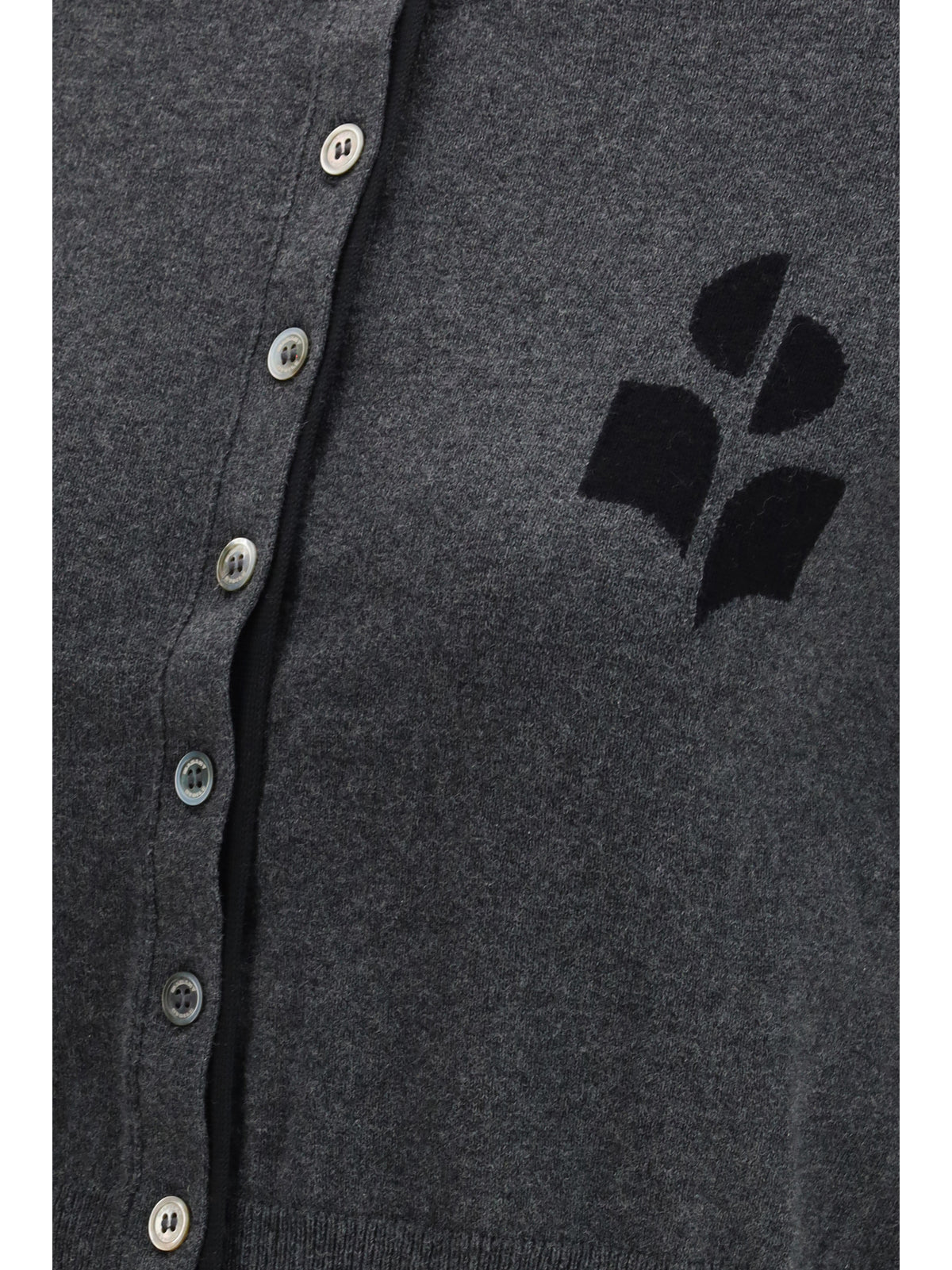 Marant Étoile Lona Cardigan - Anthracite/Black