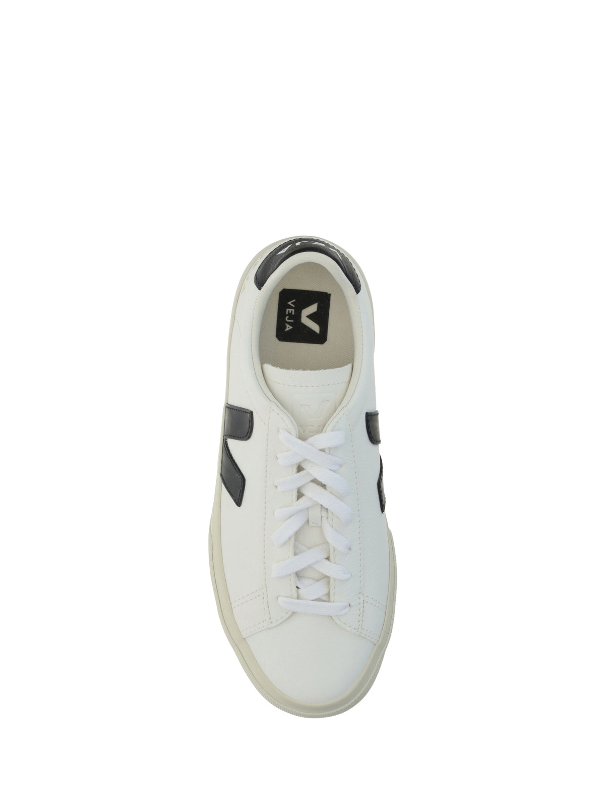 Veja Leather Sneakers - Extra-White_black