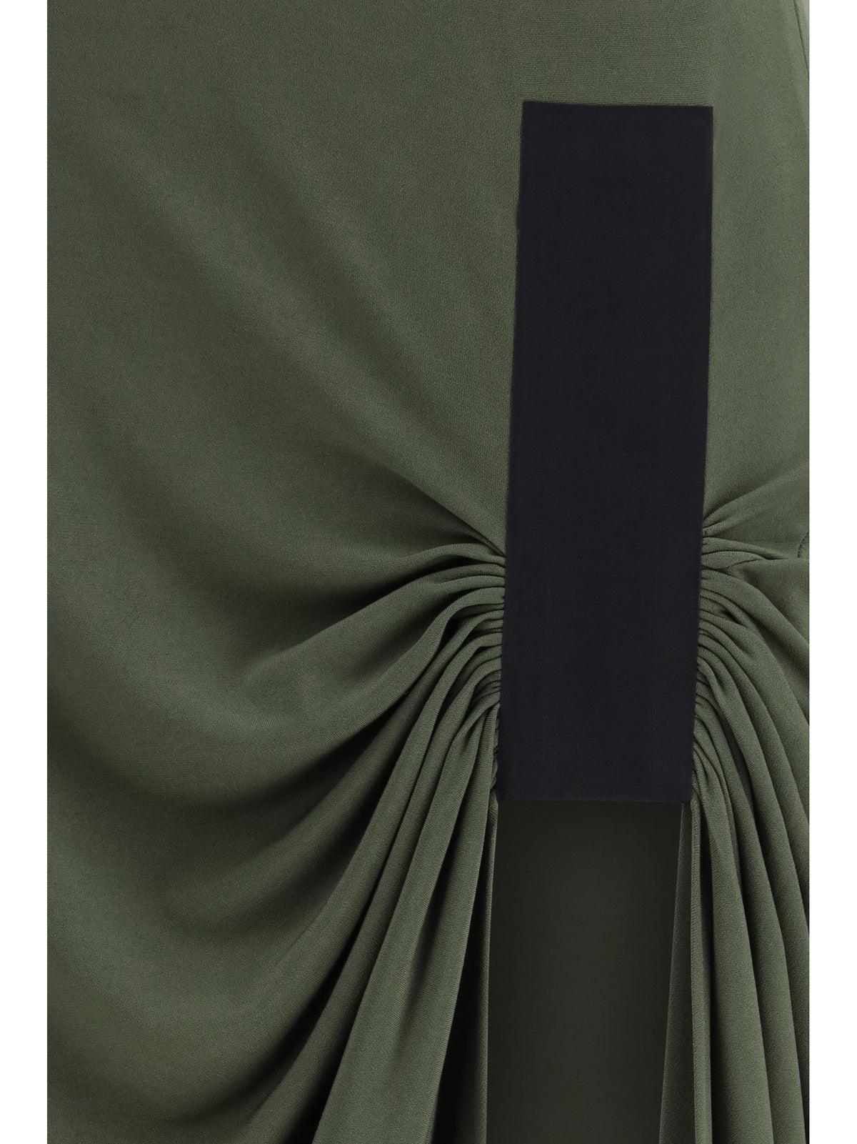 Coperni Long fitted Dress - Green