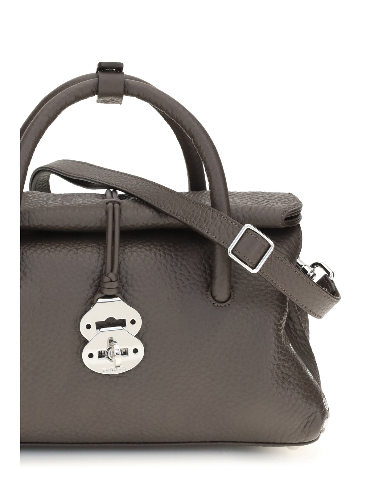Zanellato Dotta Centauro Shoulder Bag - Brown Castel Del Monte