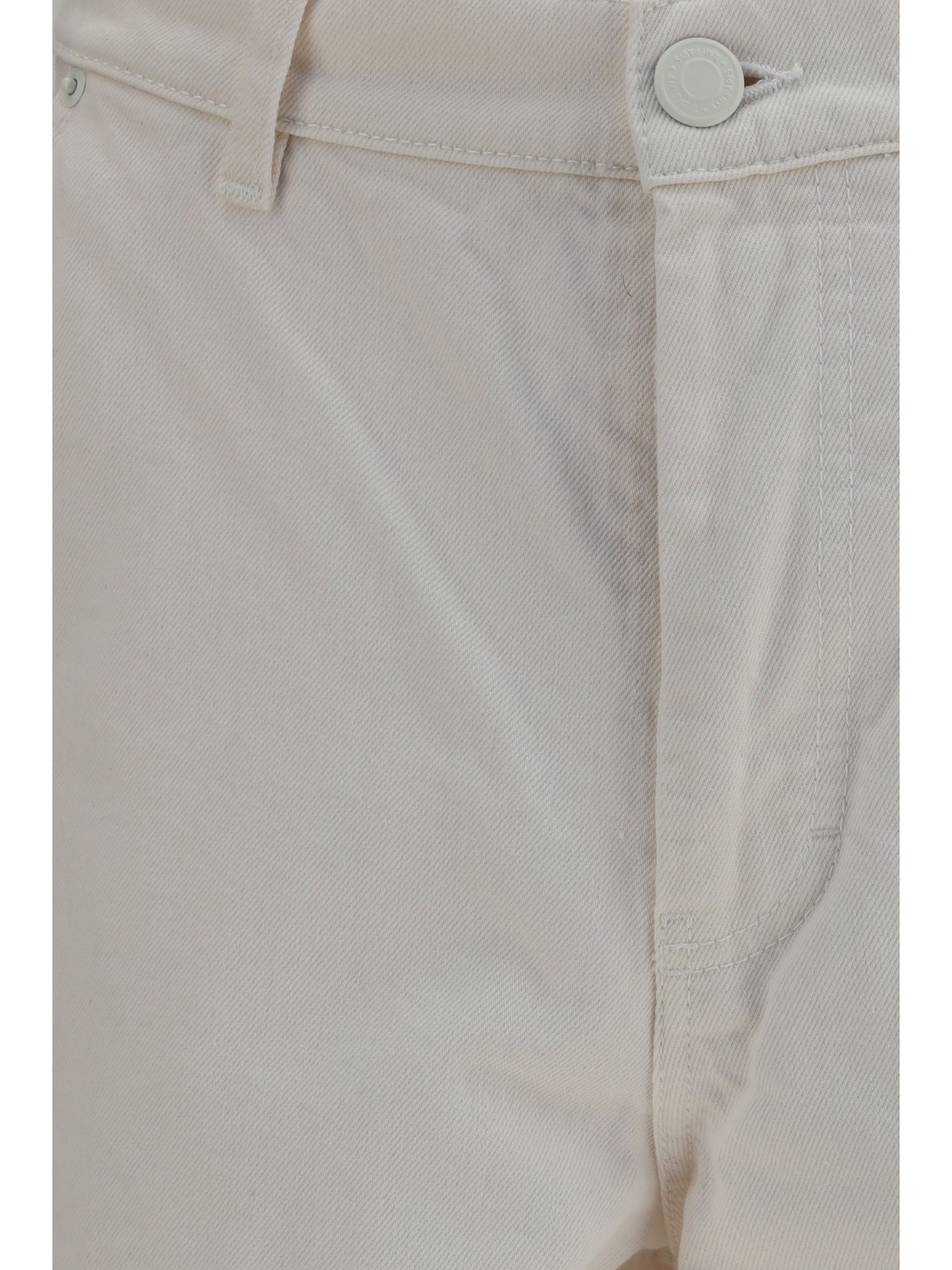 AMI PARIS Wide twill cotton Shorts