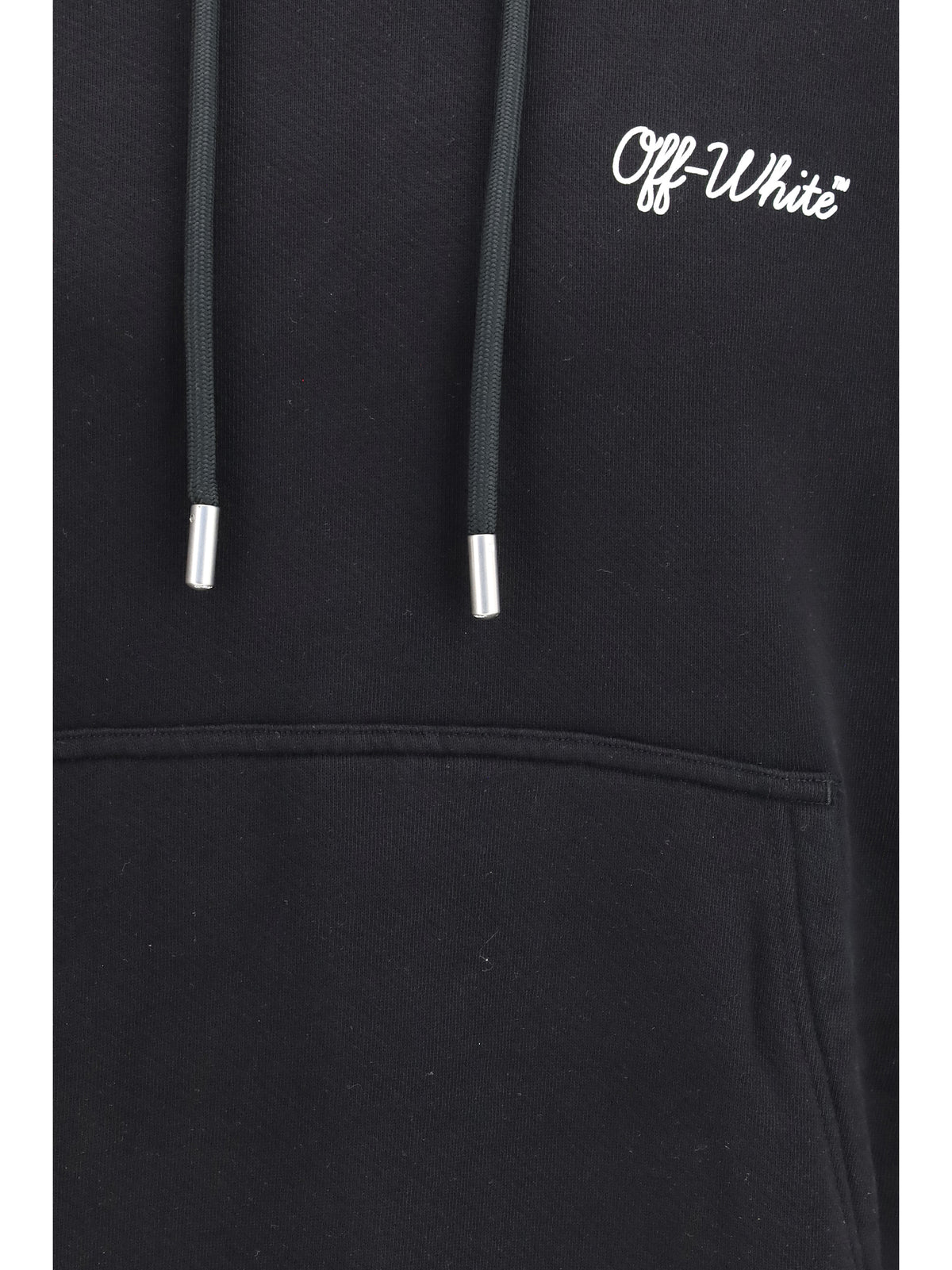 Off-White Script Skate Hoodie - Black-White