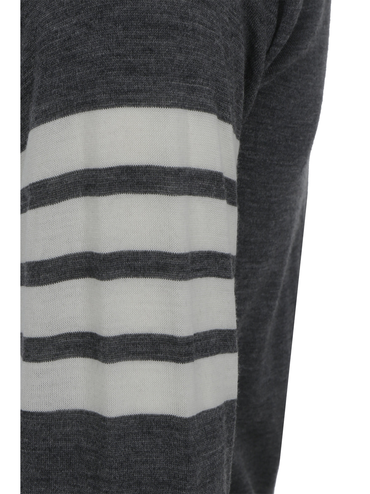 Thom Browne Virgin wool Cardigan - Med Grey