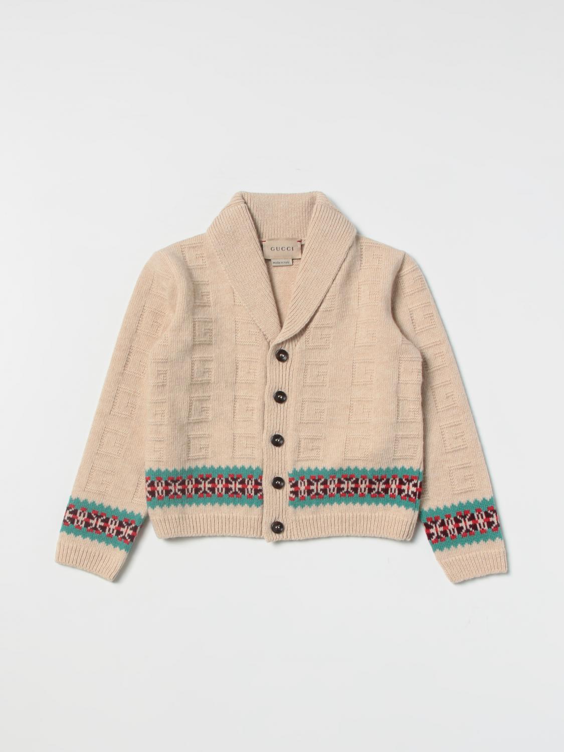 Gucci Sweater Kids Beige