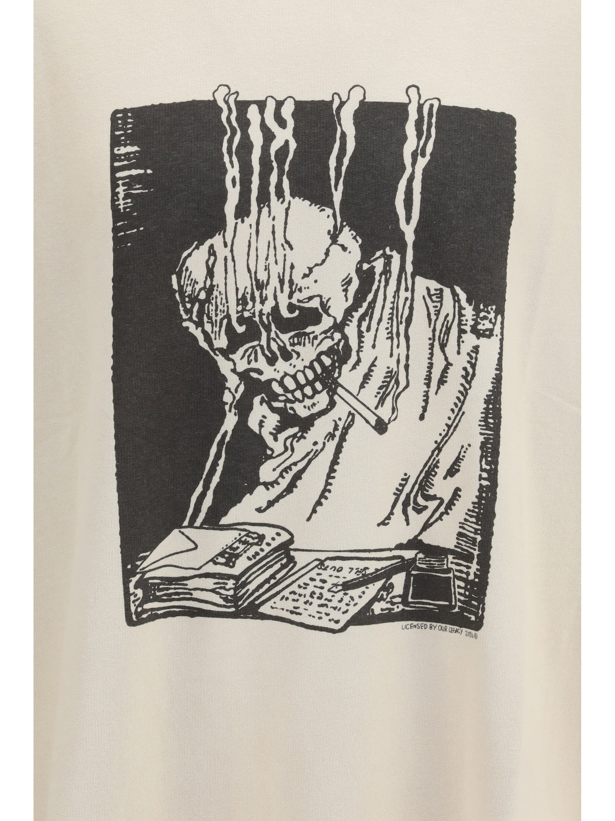 Our Legacy Angry fan mail oversized graphic Sweatshirt