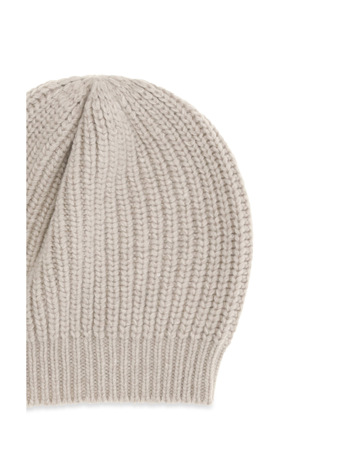 Brunello Cucinelli Cashmere Beanie with sequins - Rustic Beige