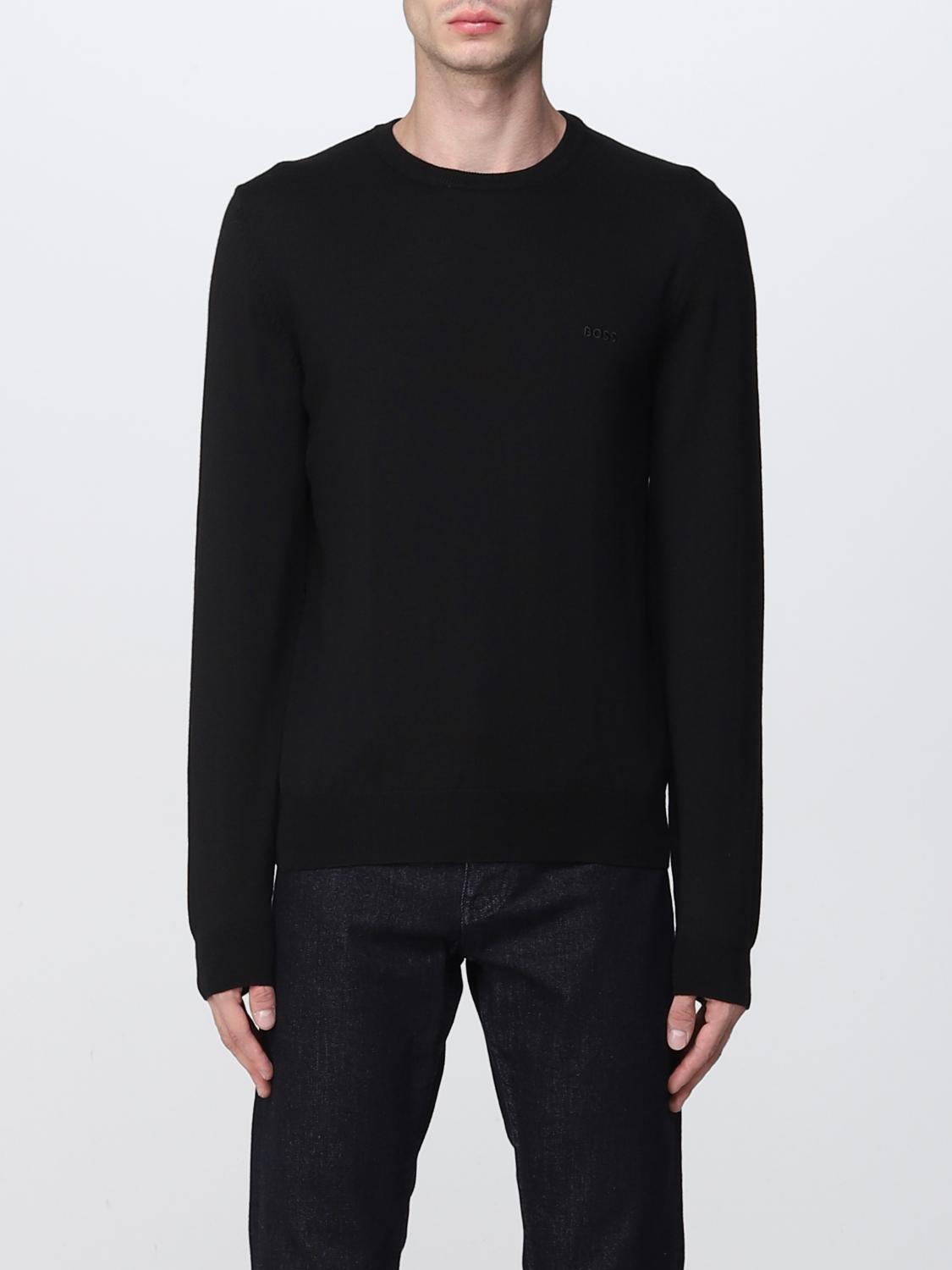 Boss Sweater Men Black