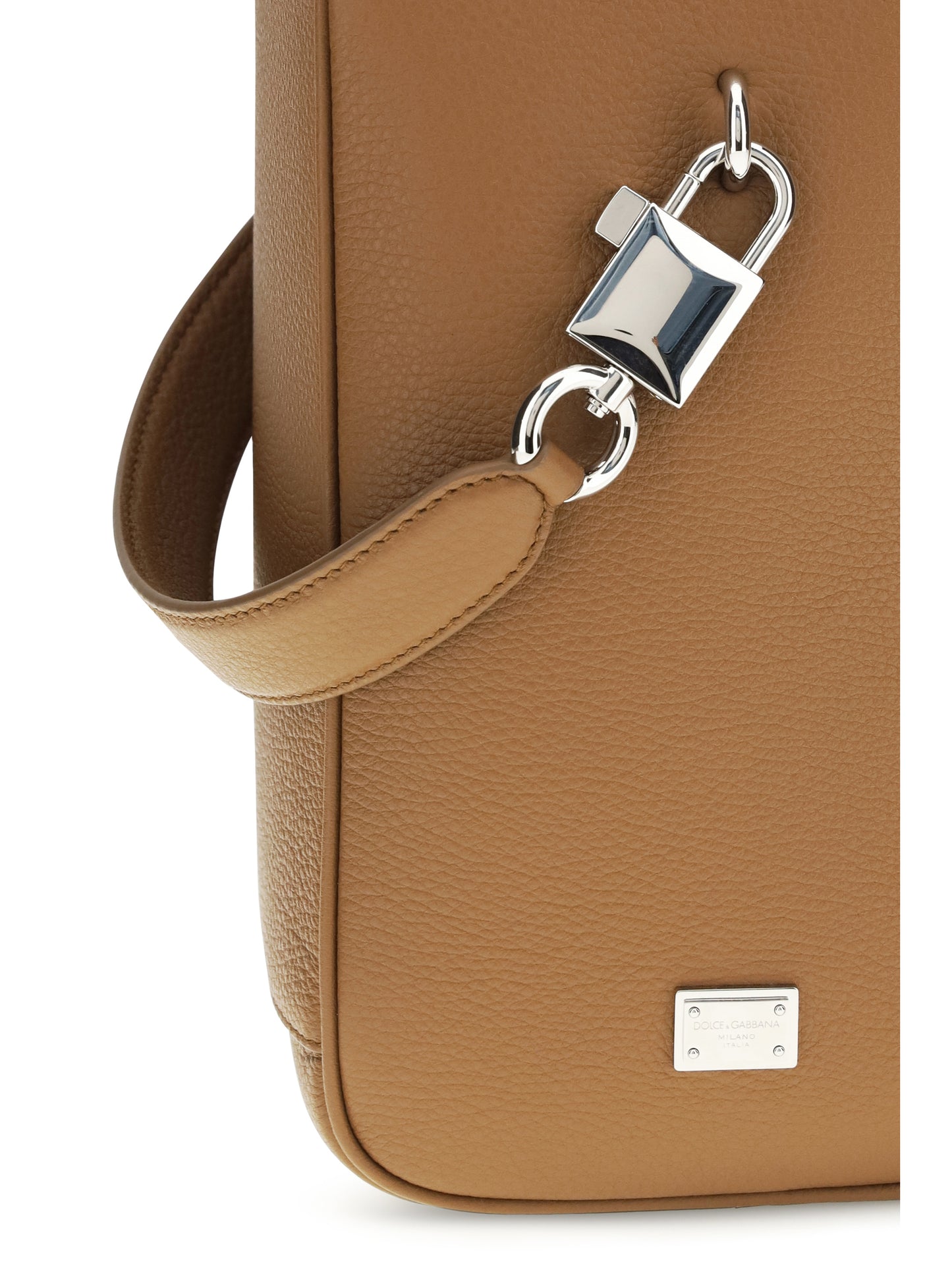 DOLCE & GABBANA Lock leather Handbag