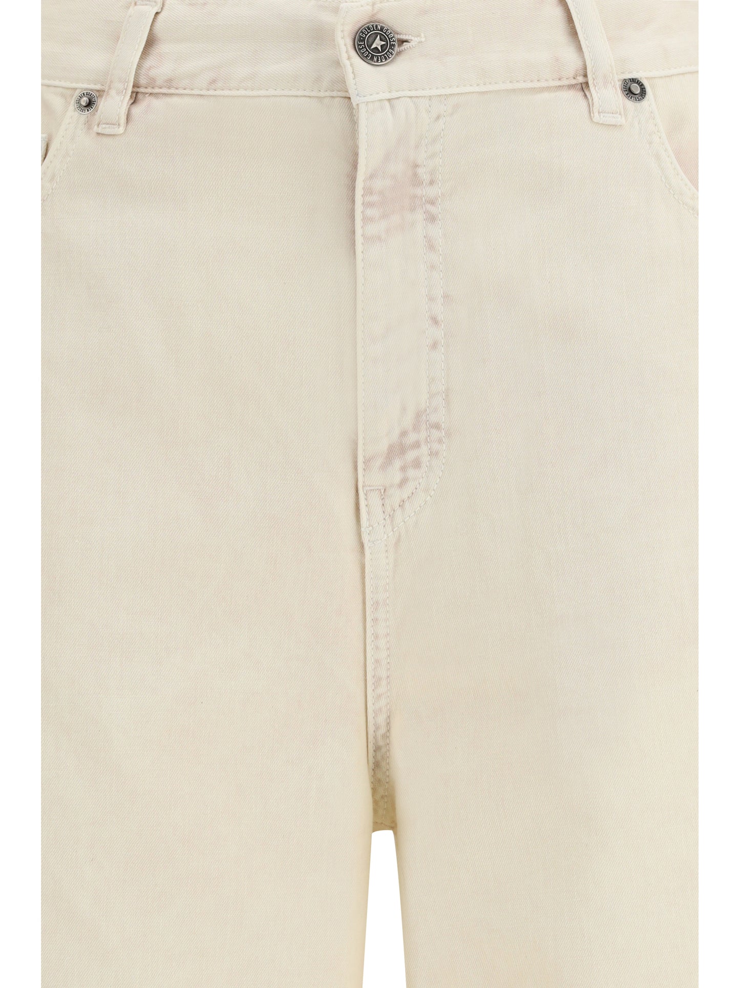 GOLDEN GOOSE Wide-leg cotton denim Jeans