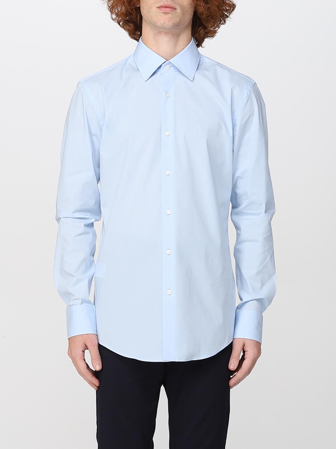 Boss Shirt Men Sky Blue