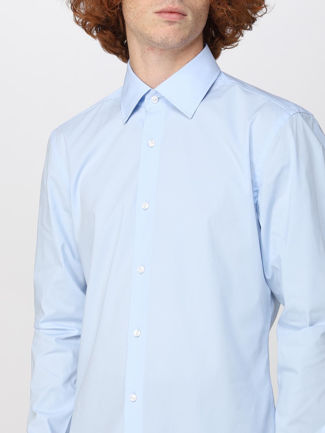 Boss Shirt Men Sky Blue