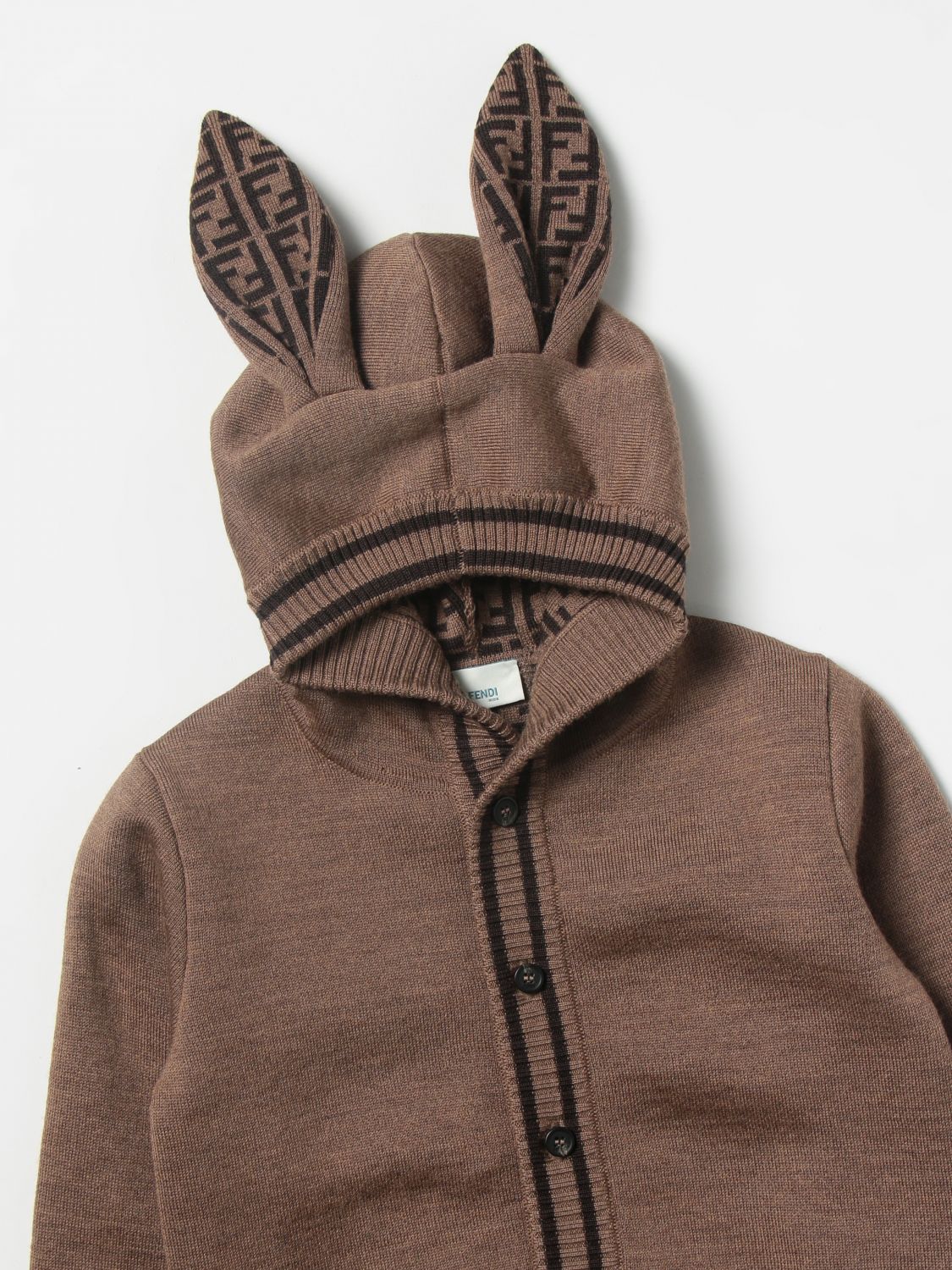 Fendi Sweater Kids Brown