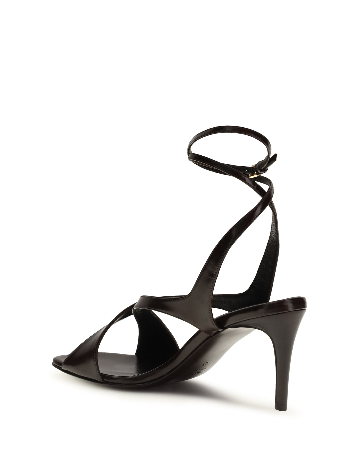 Khaite Liria Sandals - Dark Brown