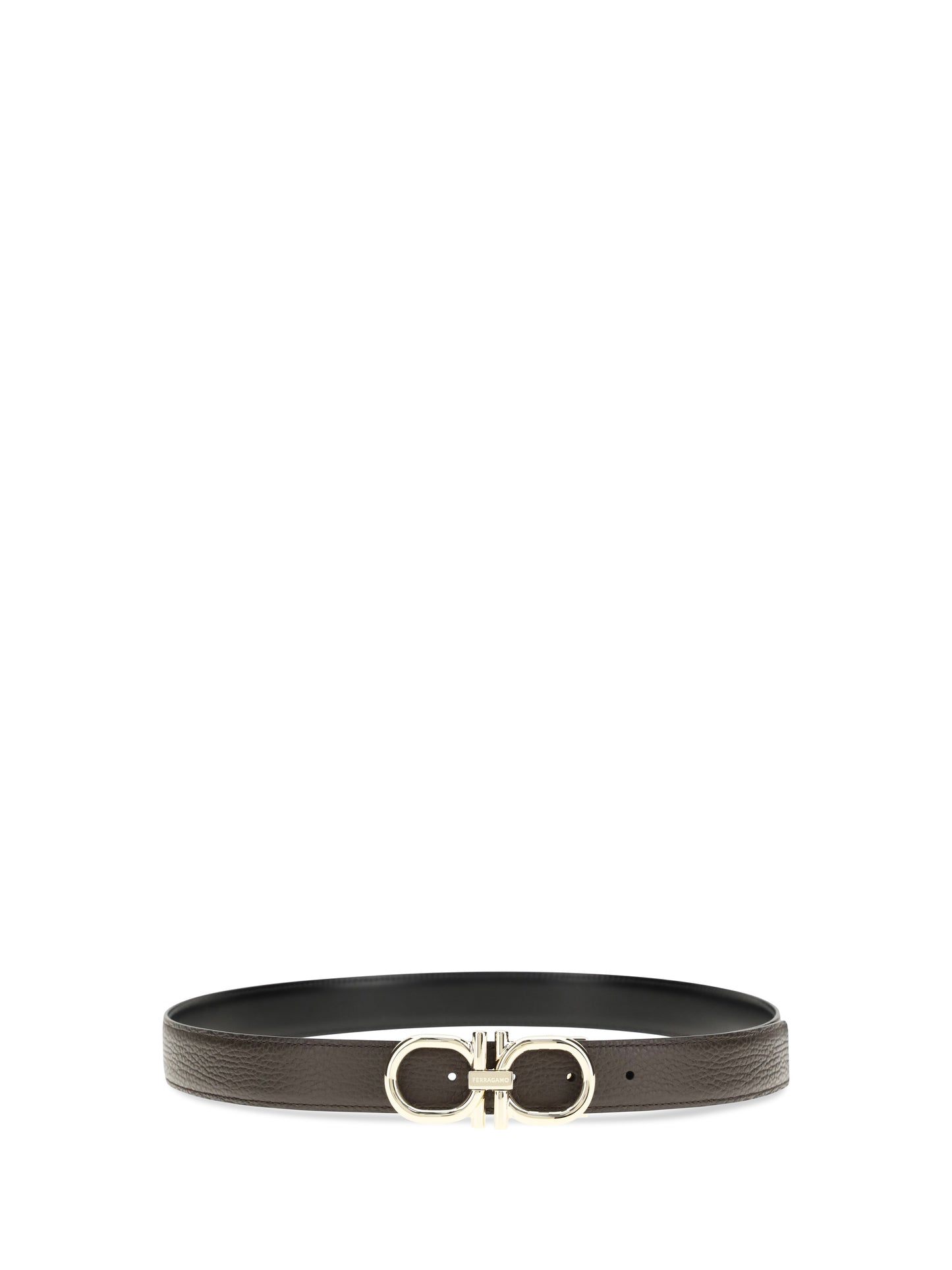 FERRAGAMO Reversible and adjustable Gancini Belt