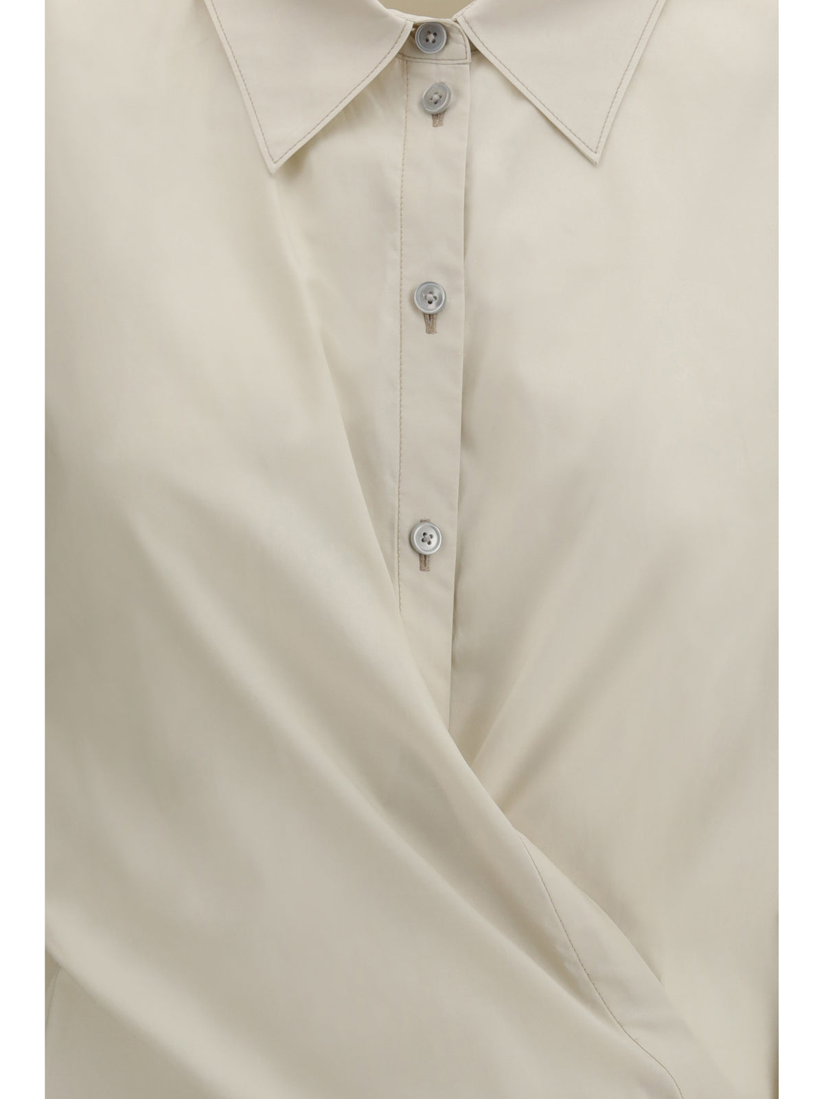 Lemaire Cotton blend Shirt - Light Cream
