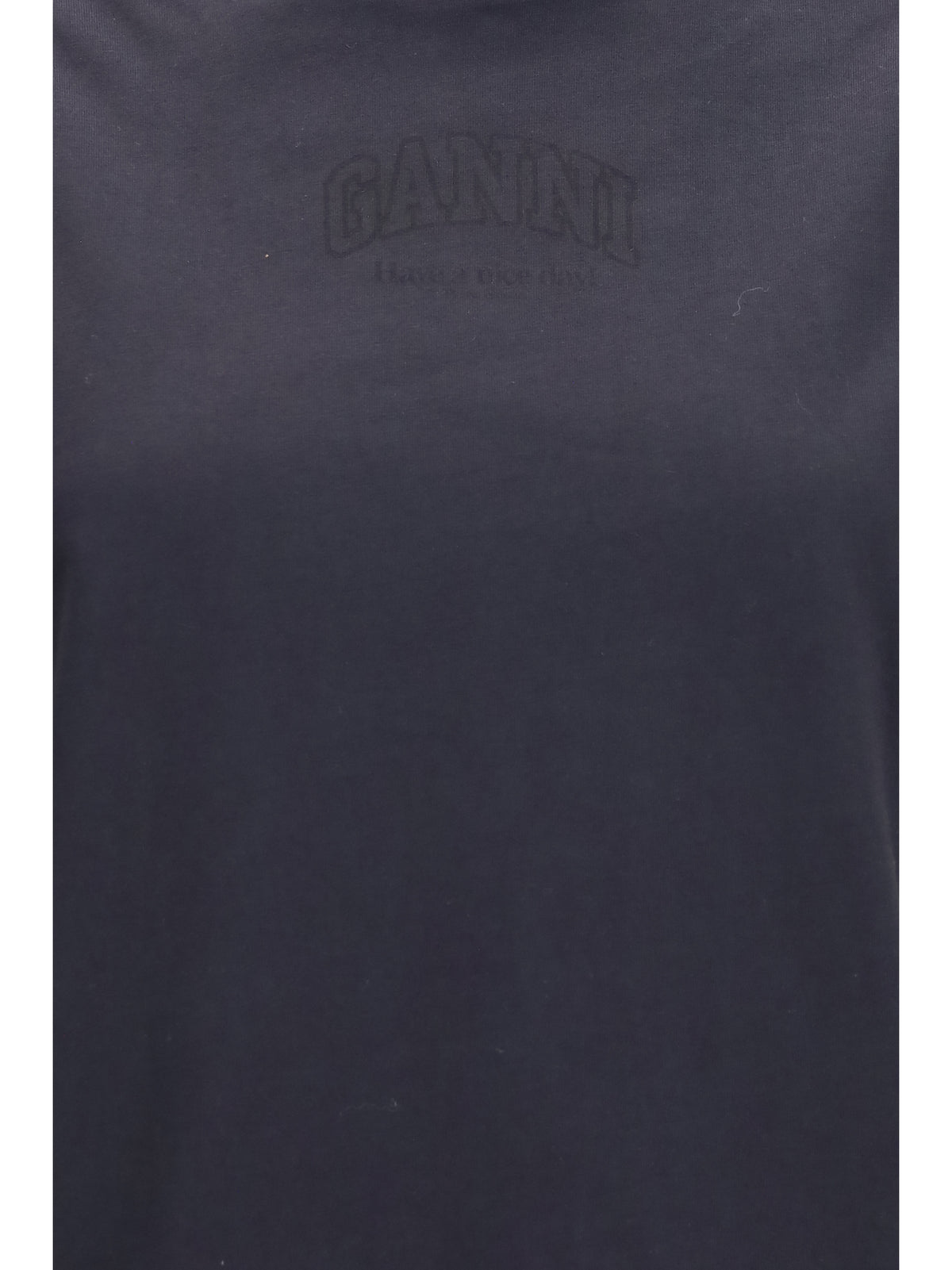 Ganni Crewneck T-shirt - Phantom
