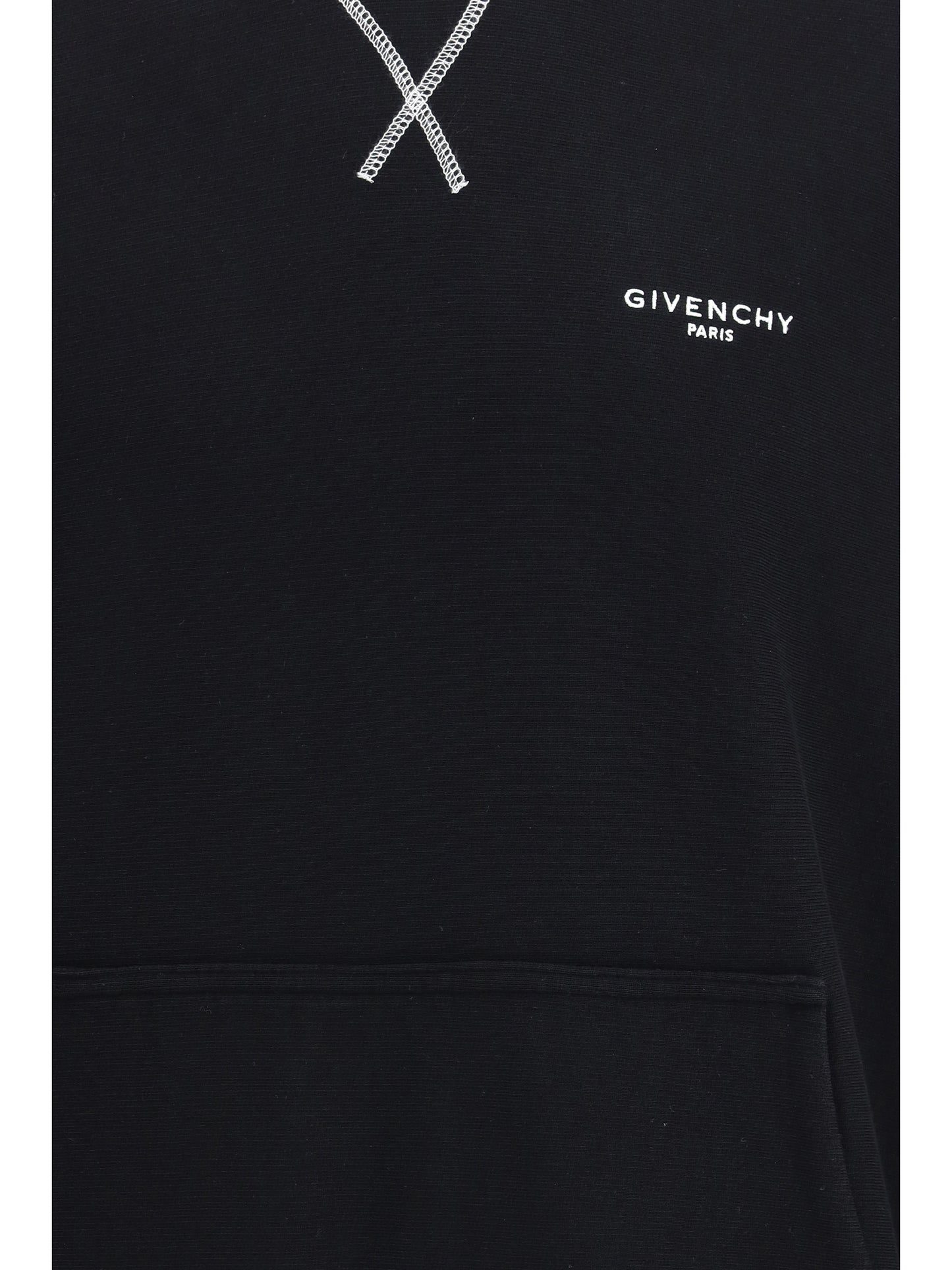 GIVENCHY Couture Seam Hoodie with logo