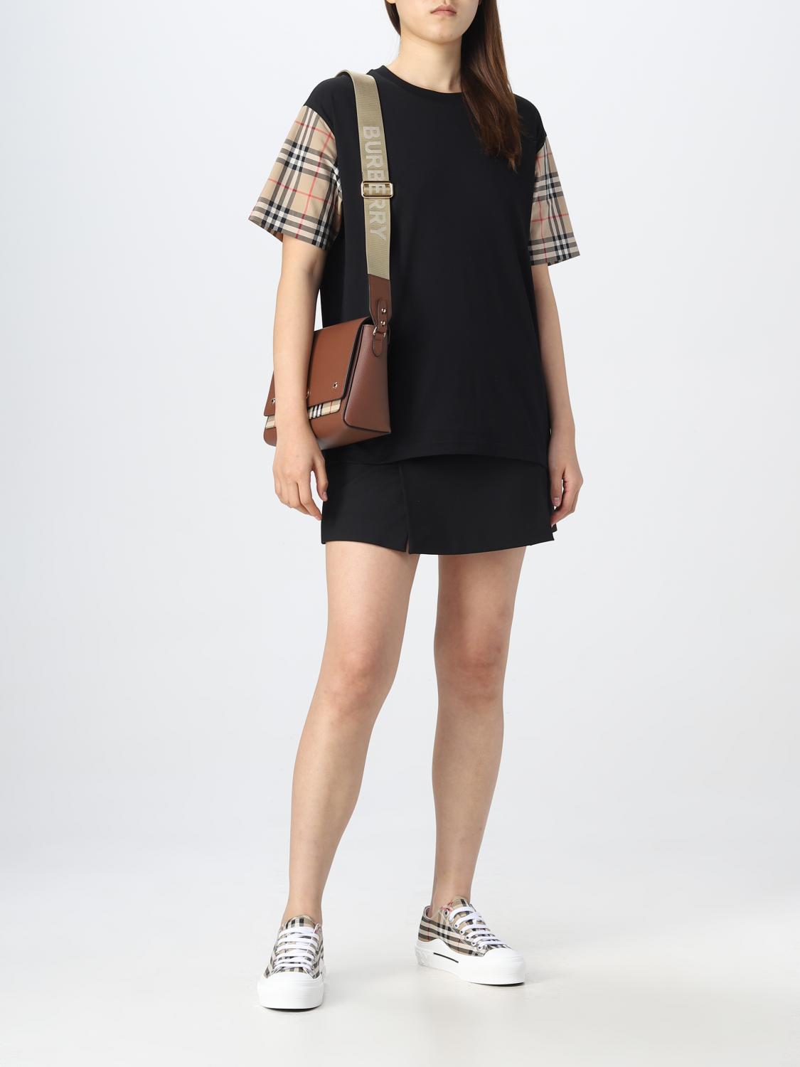 Burberry T Shirt Woman Black