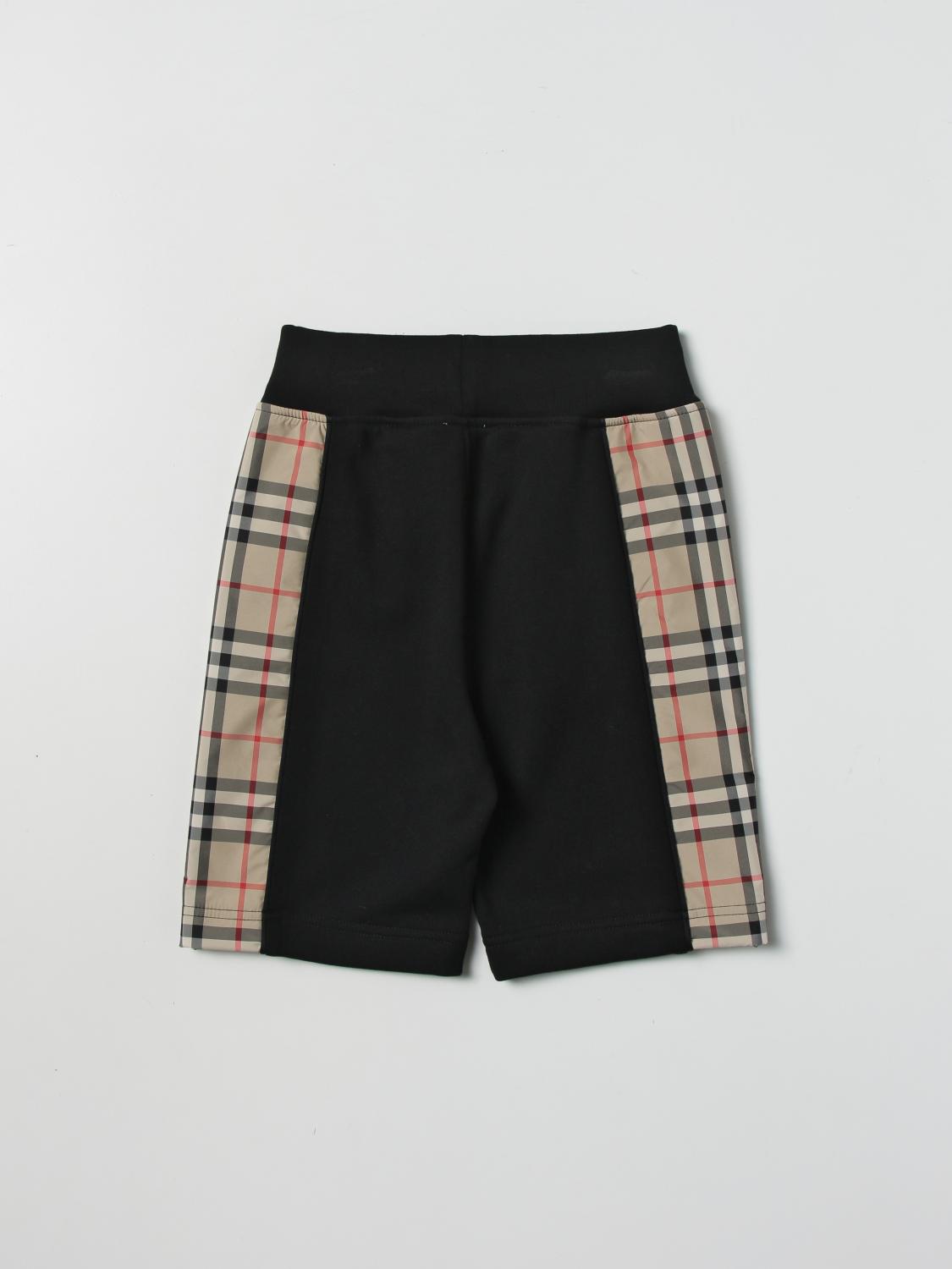 Burberry Shorts Kids Black